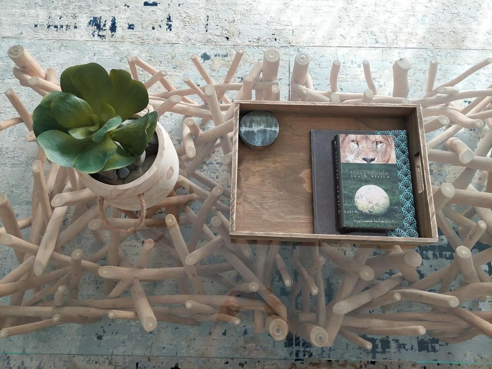 Living room in Cape Beach Penthouse