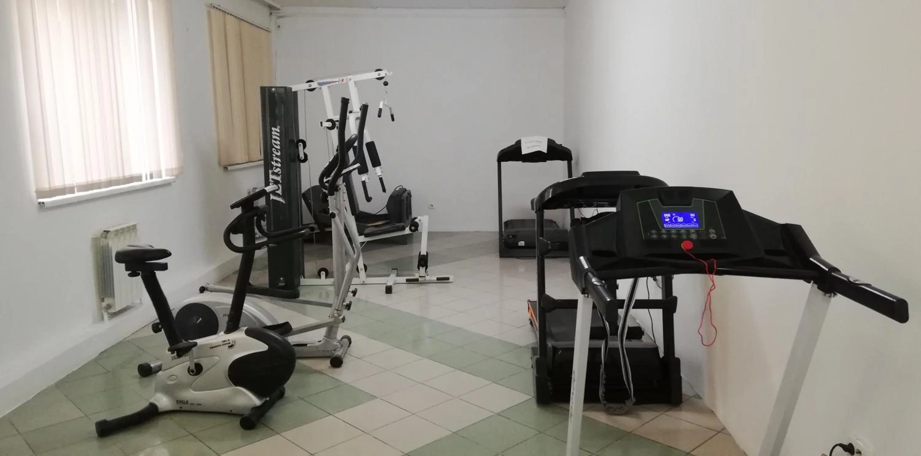 Fitness centre/facilities in Green Hotel