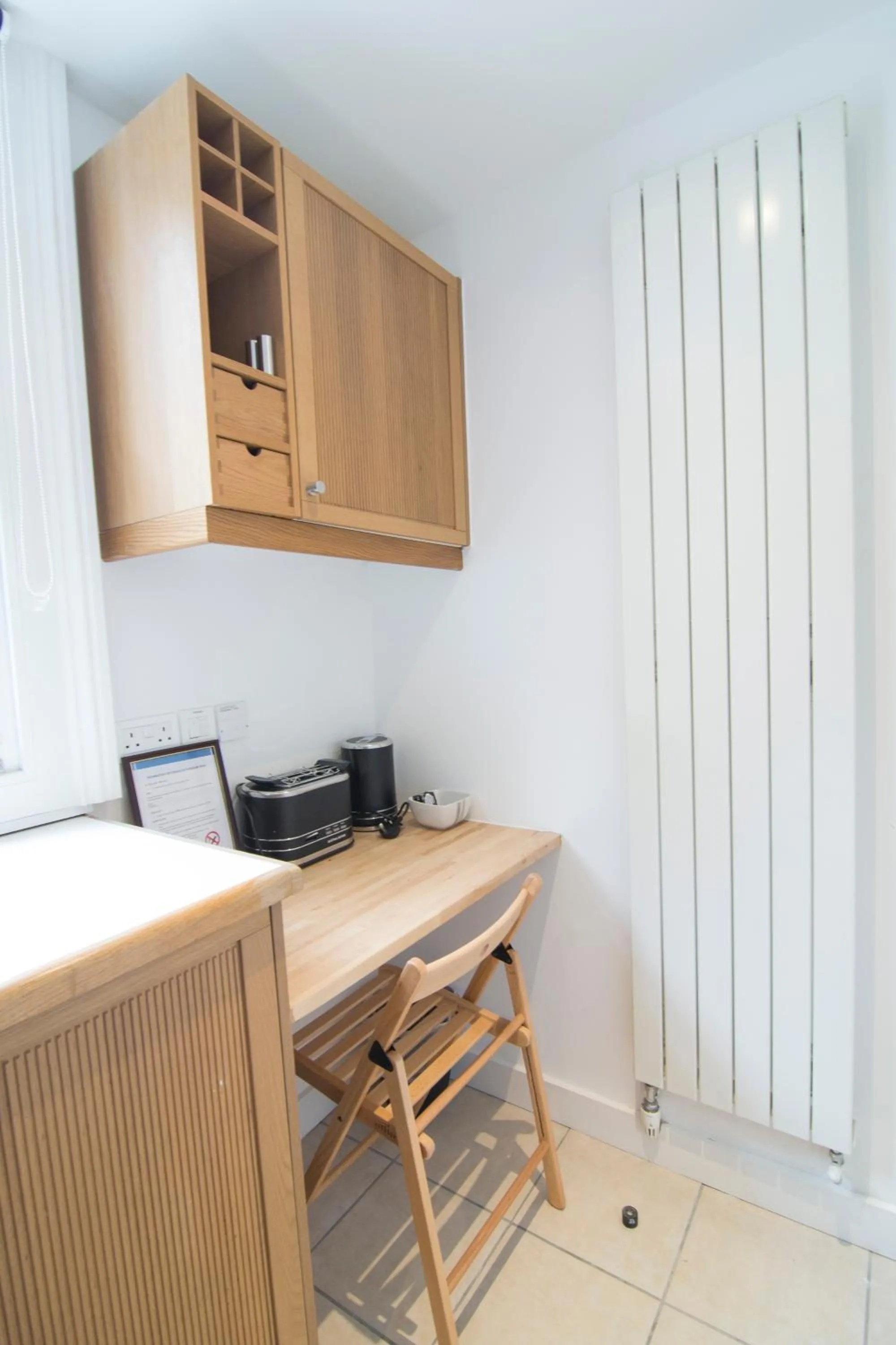Dining area in Fairholme Studios
