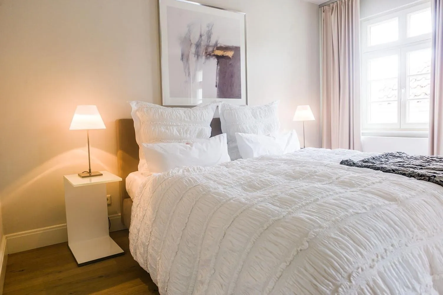 Photo of the whole room, Bed in Designhotel Rosenbohm