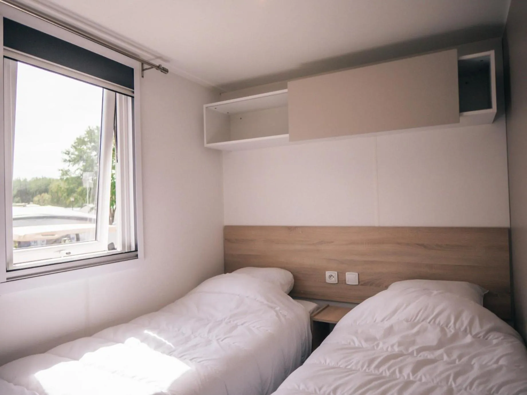 Bed in Camping Les Jardins de la Mer