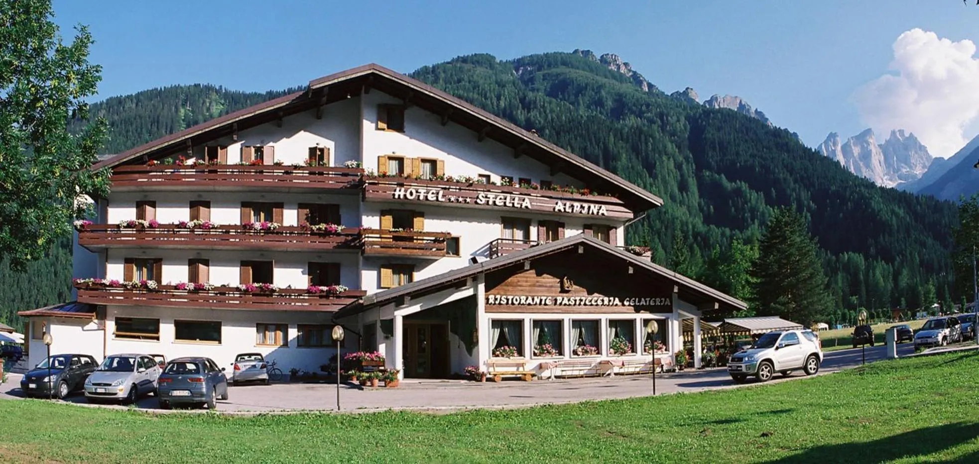 Facade/entrance in Hotel Stella Alpina