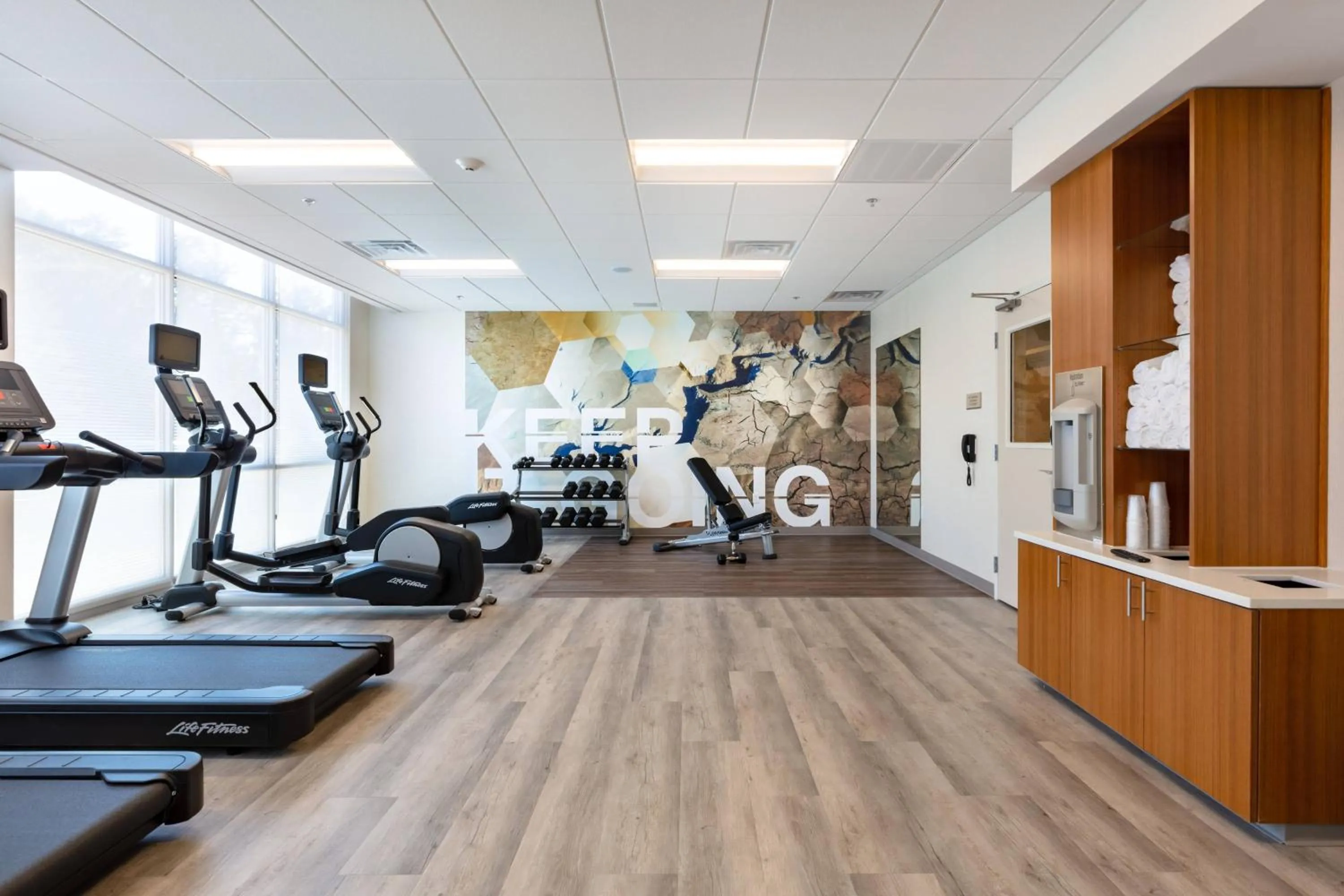 Fitness centre/facilities in SpringHill Suites by Marriott Chattanooga South/Ringgold