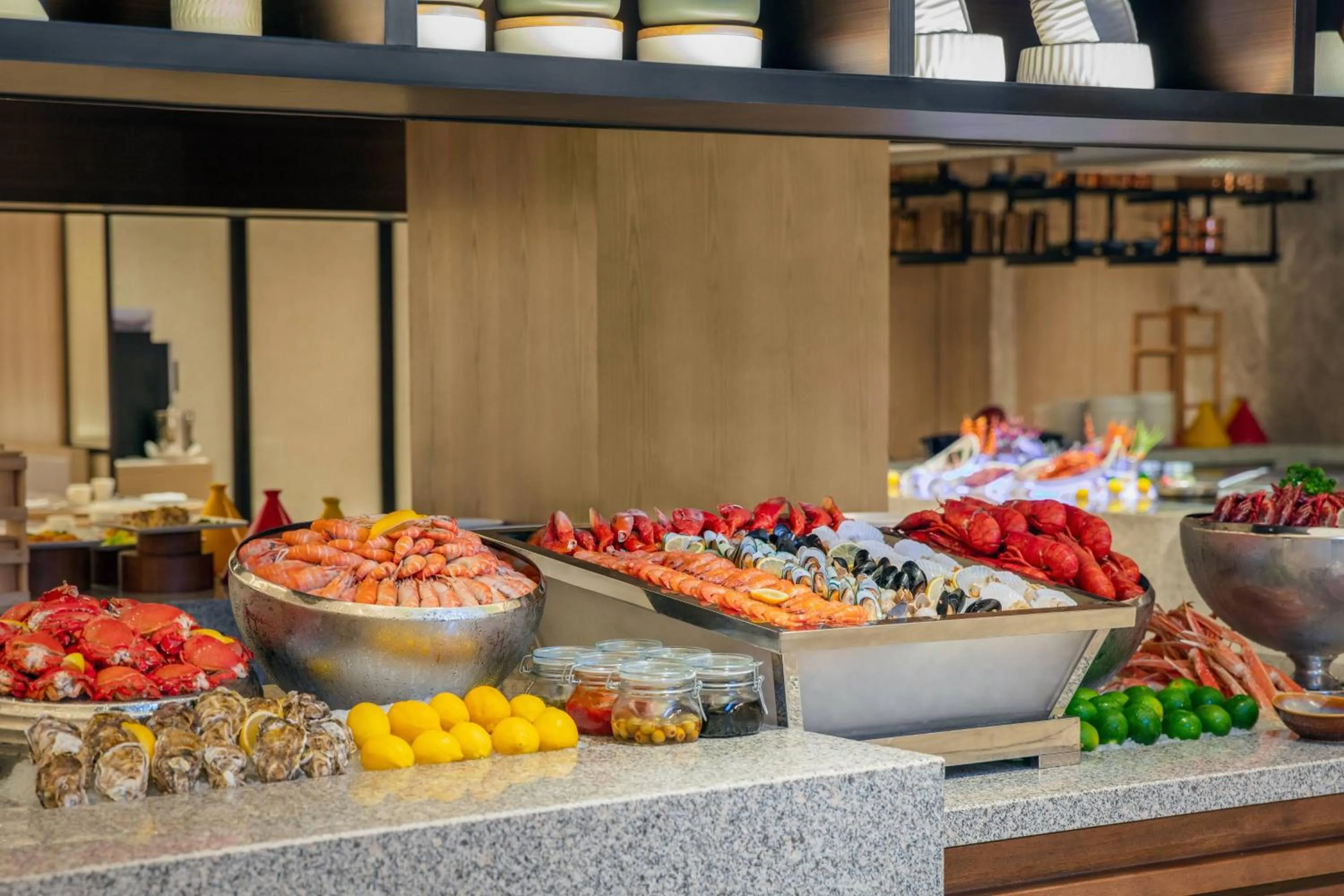 Kitchen or kitchenette in Hangzhou Marriott Hotel Lin'an