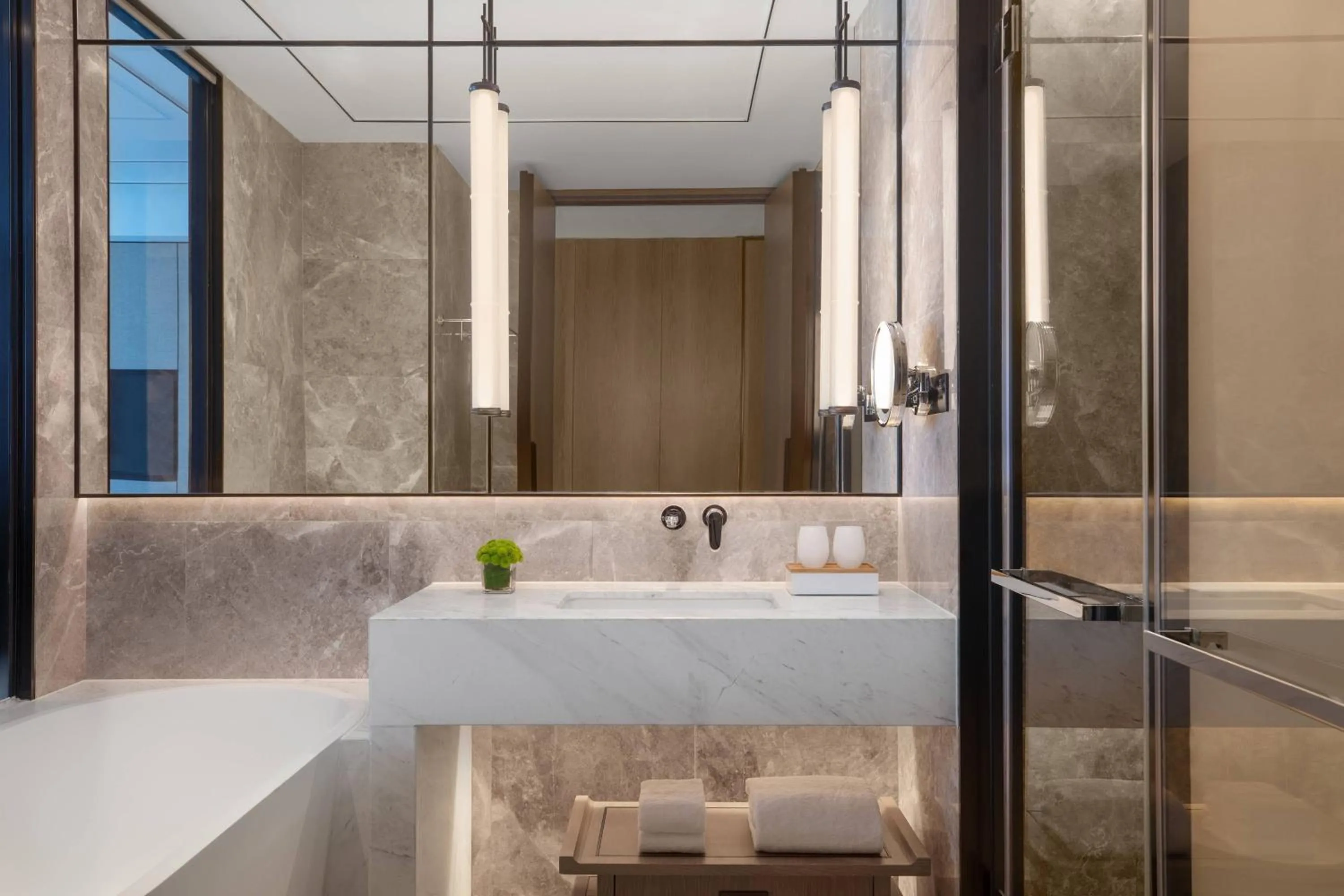 Bathroom in Hangzhou Marriott Hotel Lin'an