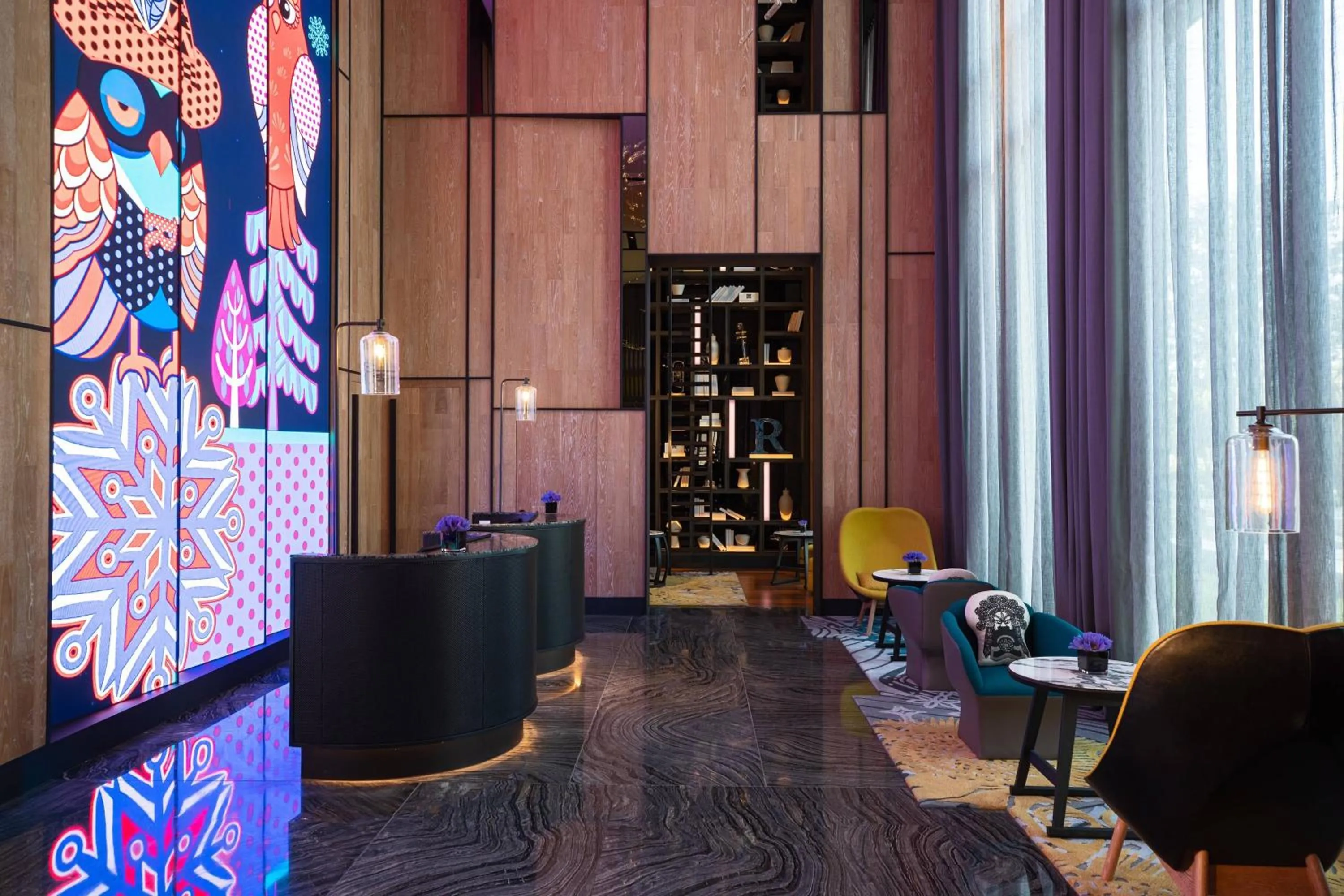 Lobby or reception in Renaissance Hangzhou Northeast