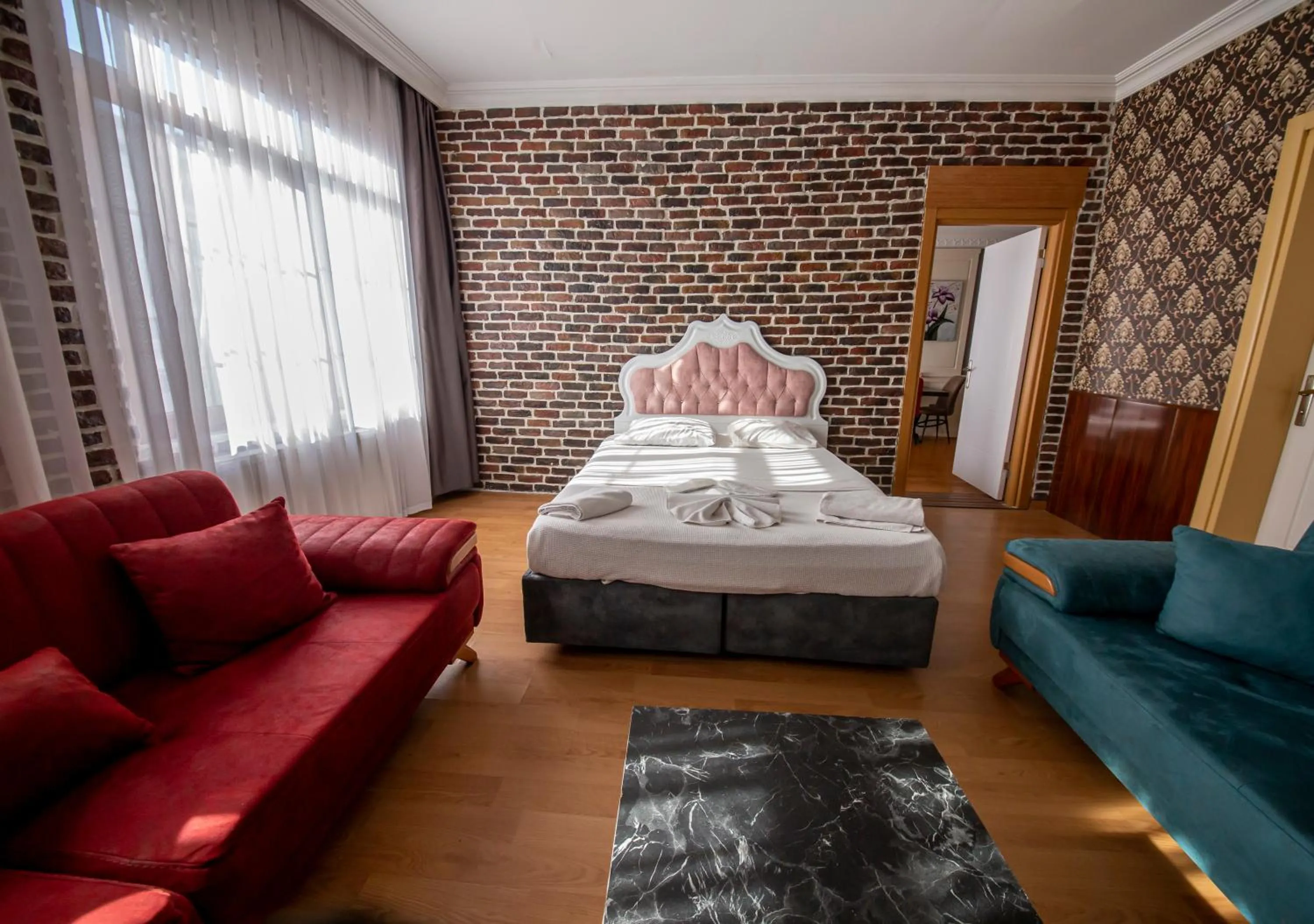 Photo of the whole room, Bed in Royal Garden Suite and Hotel