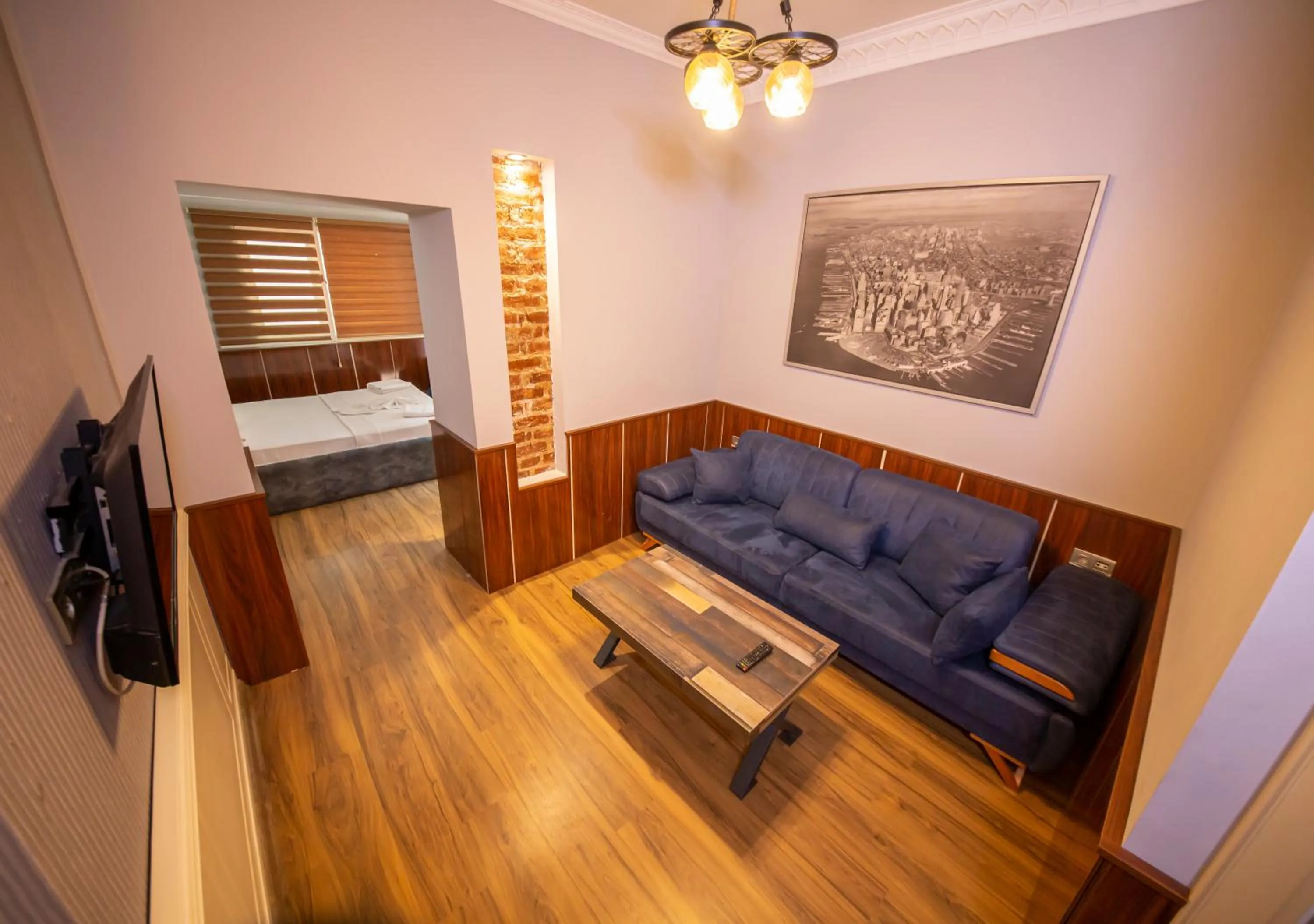 Seating area in Royal Garden Suite and Hotel