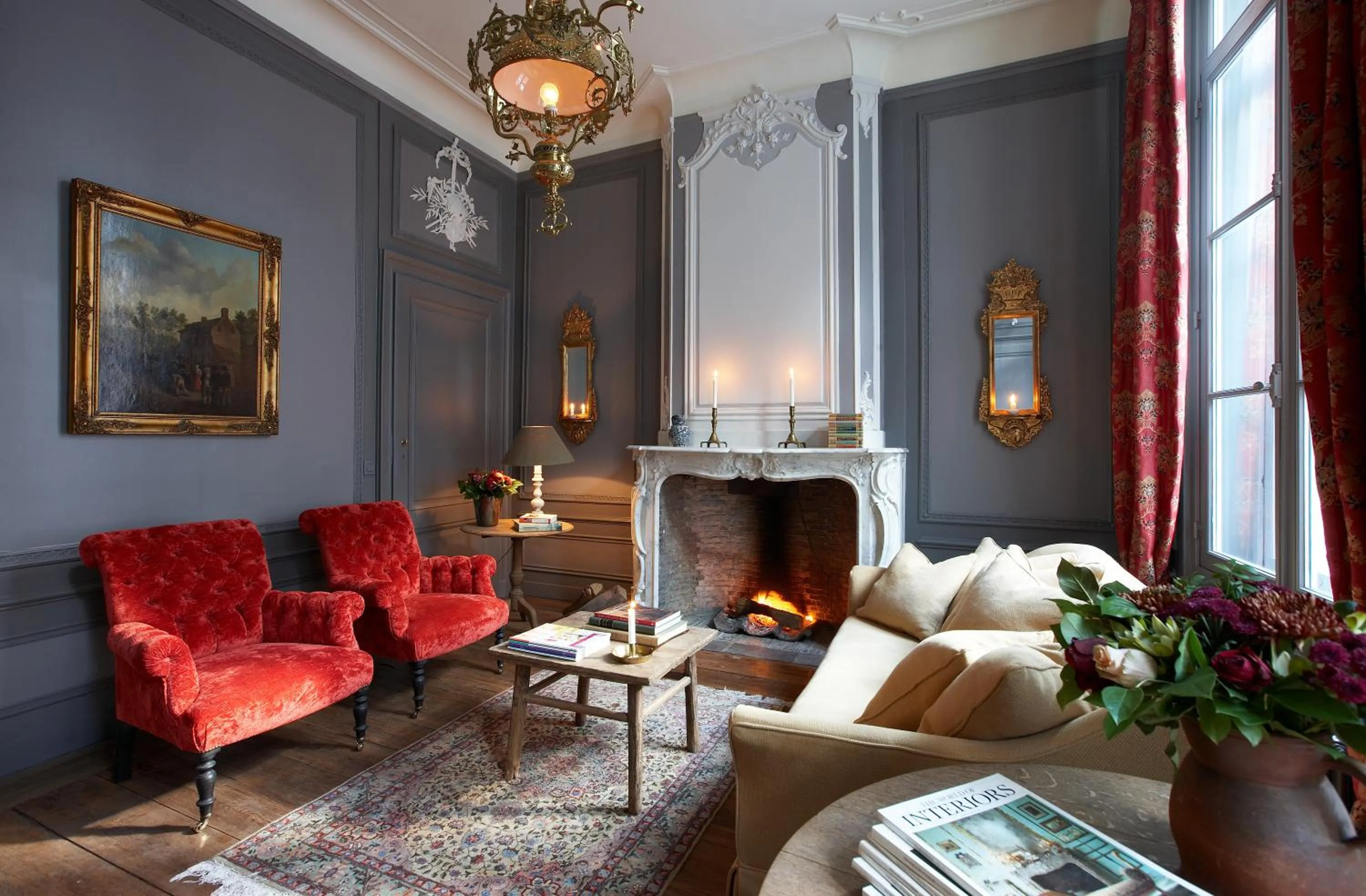 Seating area in B&B De Corenbloem Luxury Guesthouse - Adults Only