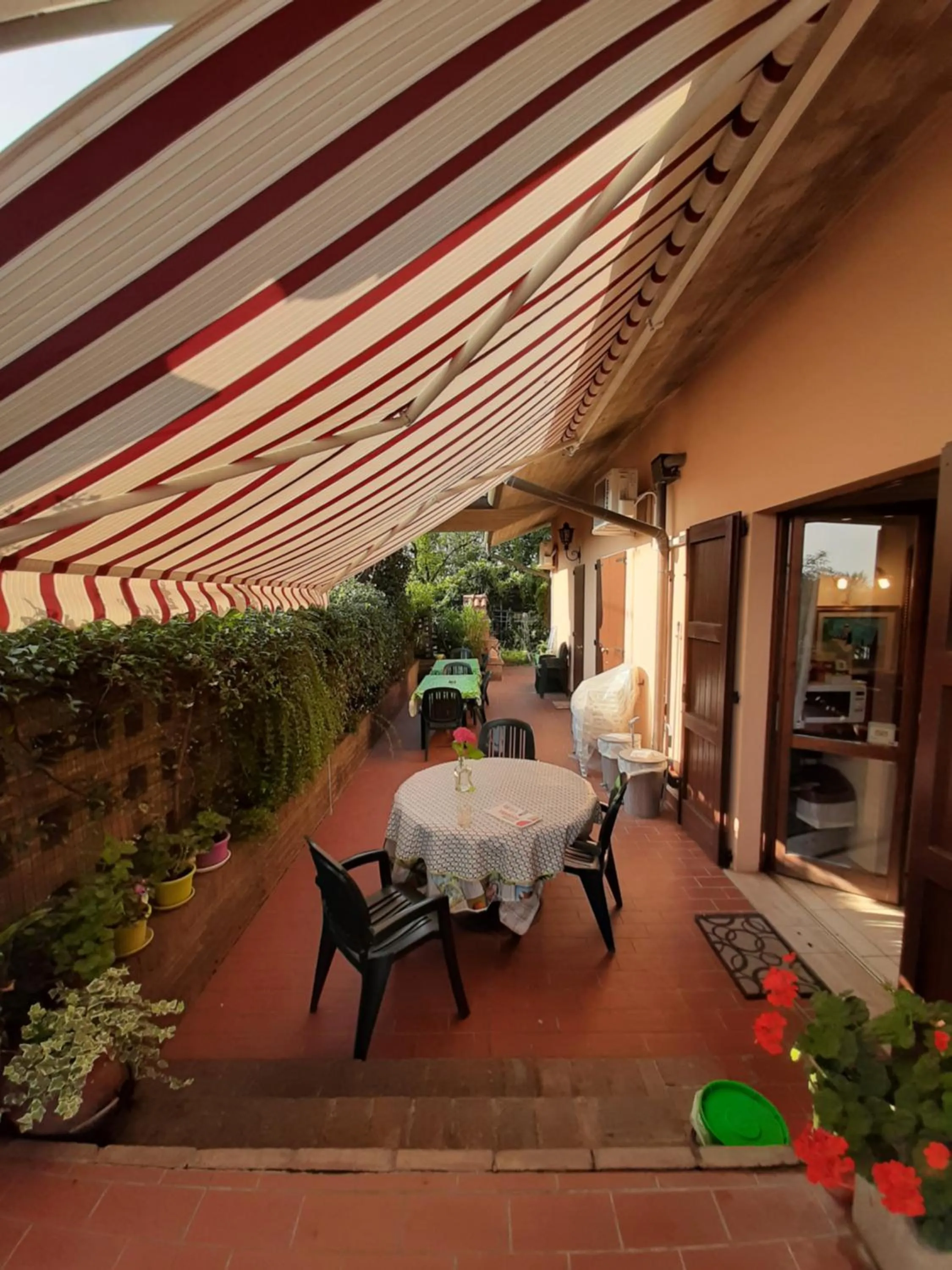 Patio in B&B L'Isola di Casa