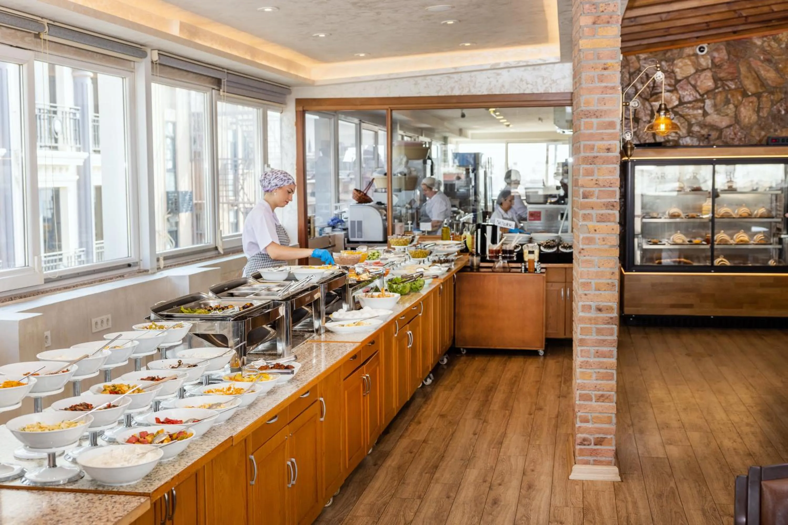 Buffet breakfast in Baron Hotel & Spa