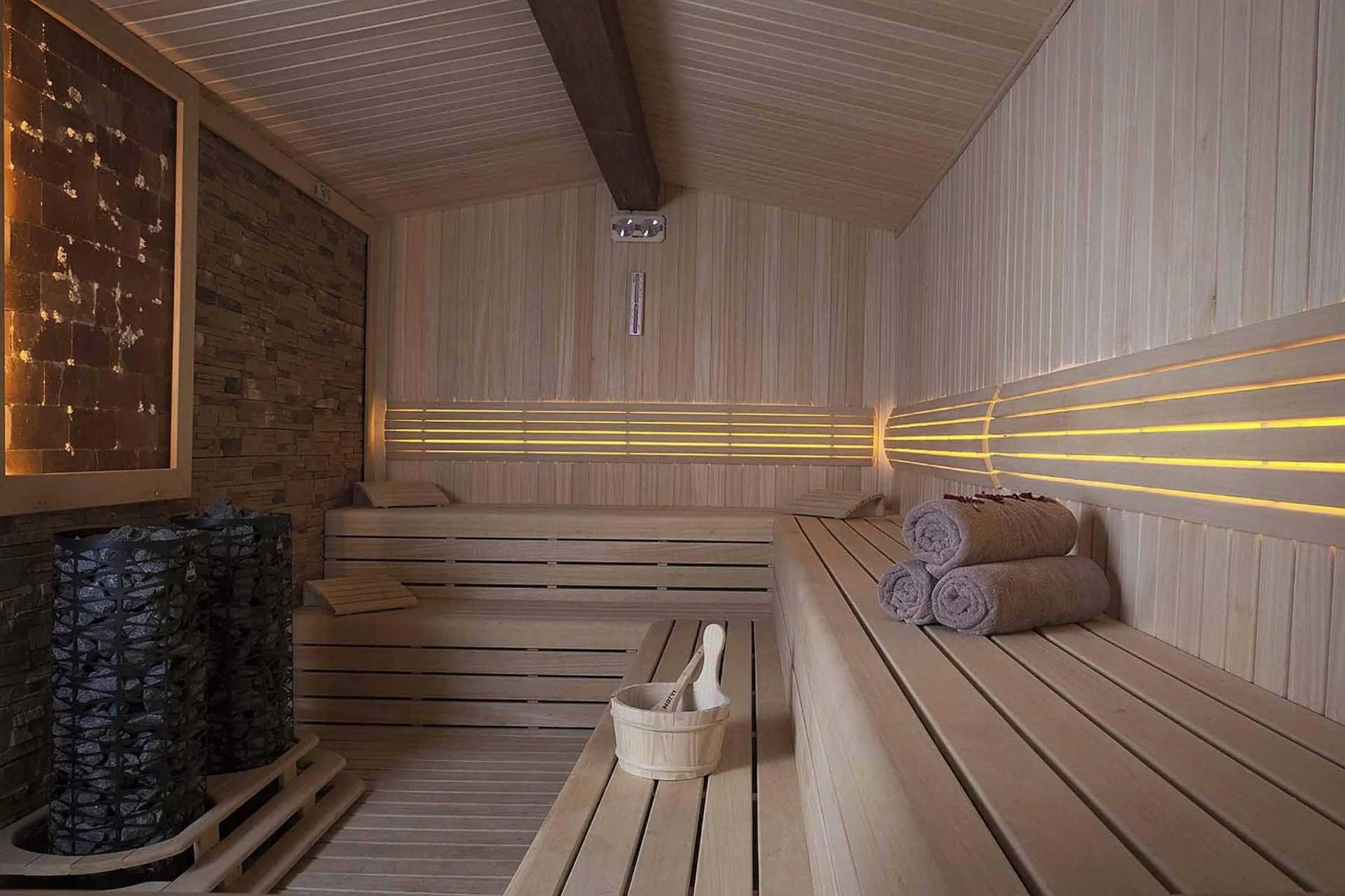 Sauna in Baron Hotel & Spa