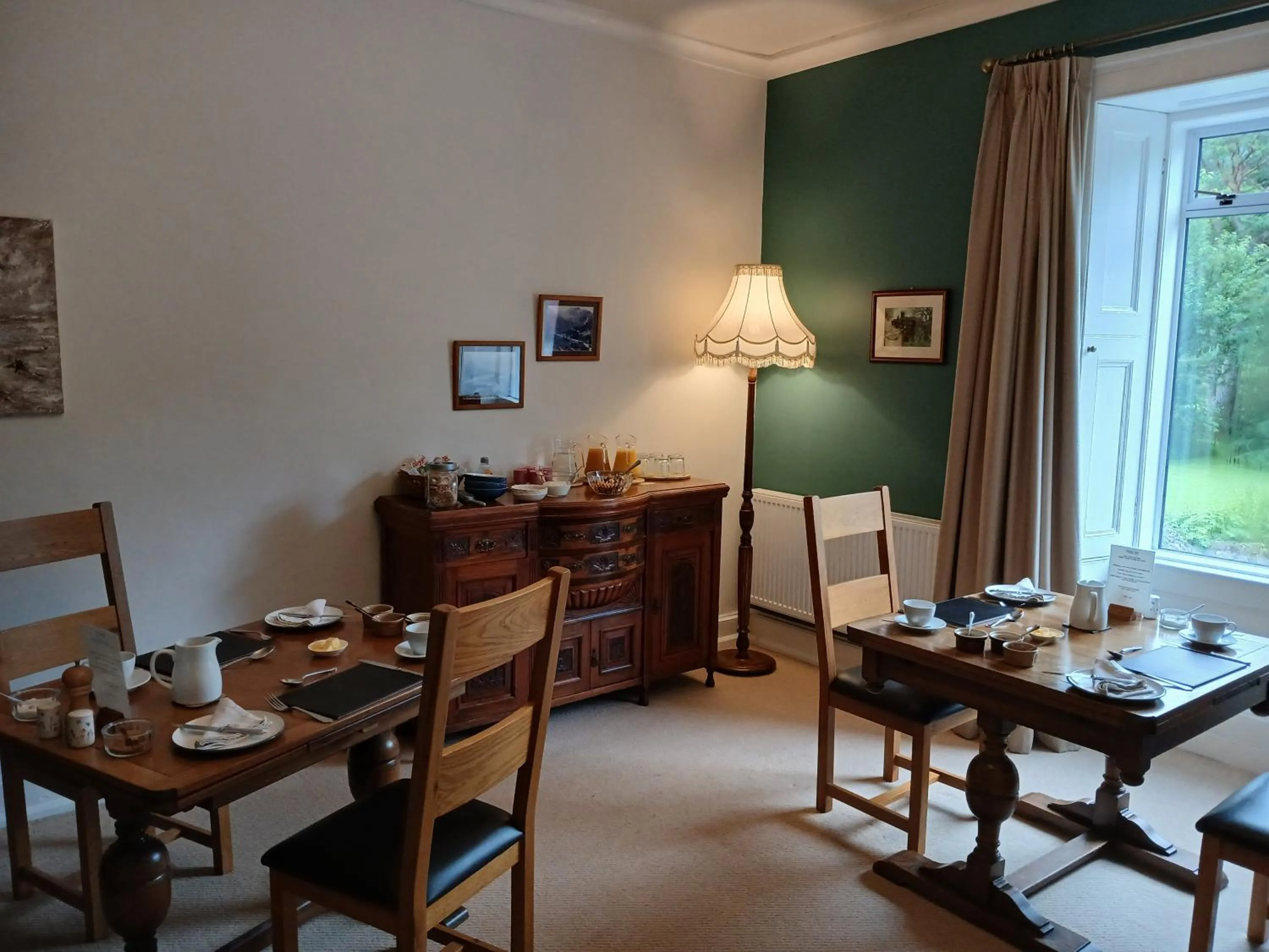 Dining area in Achintee Farm Guest House