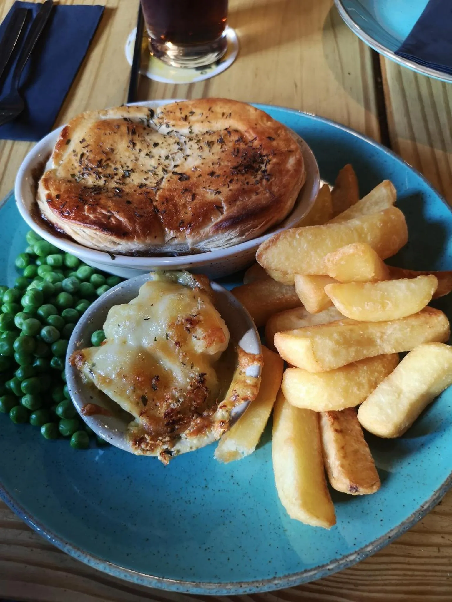 Food and drinks in The Farmers Boy Inn Guest House