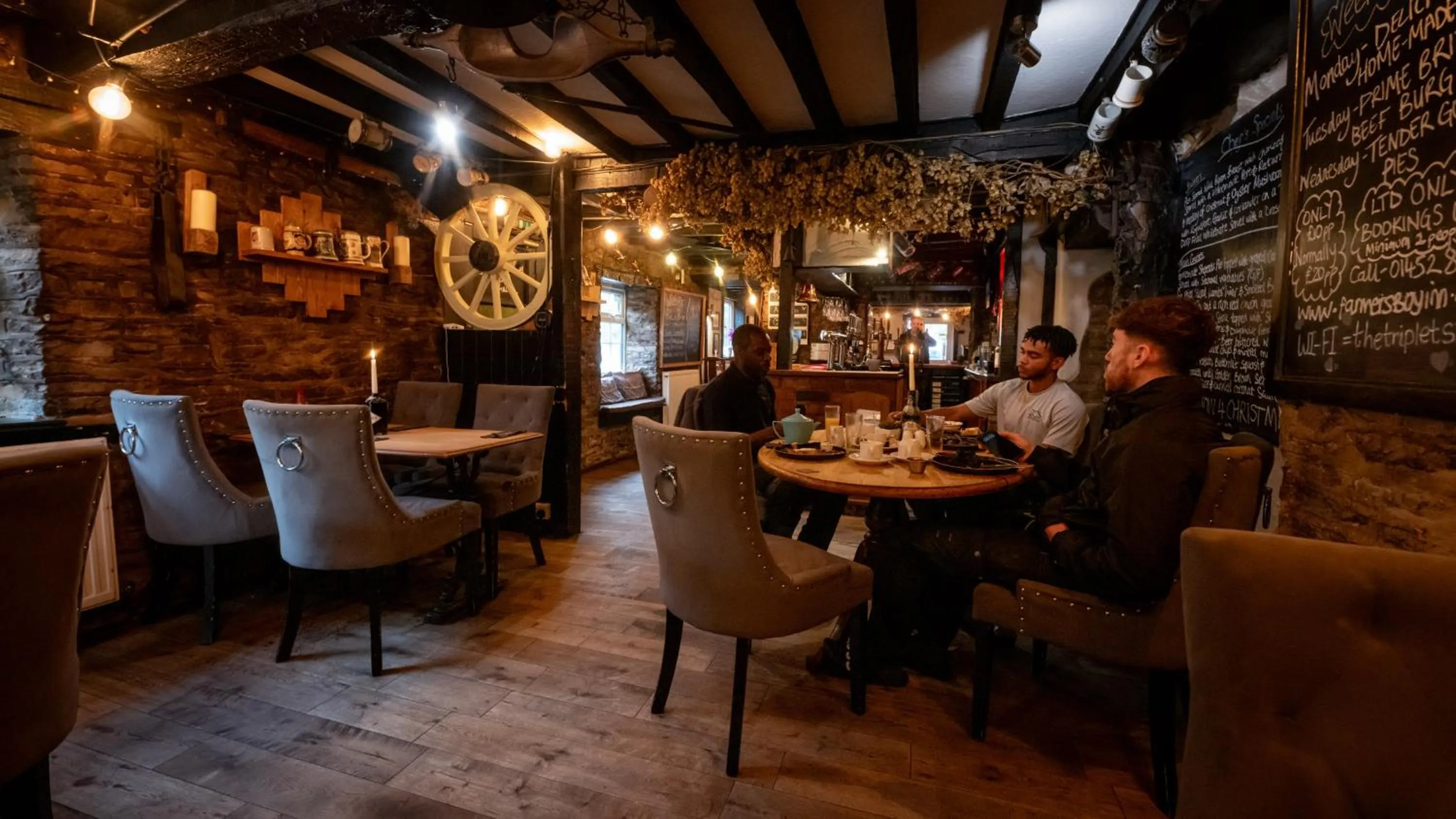 Guests in The Farmers Boy Inn Guest House