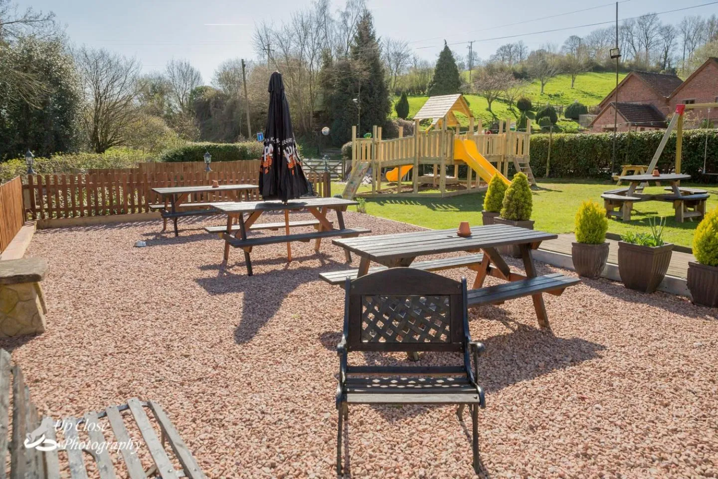 Garden in The Farmers Boy Inn Guest House