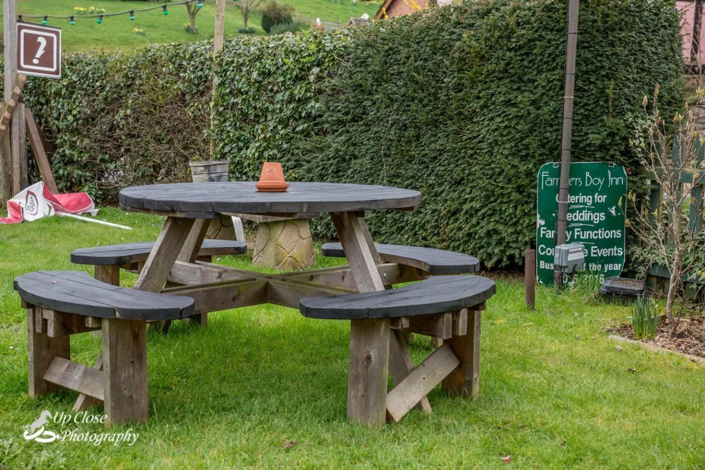 Garden in The Farmers Boy Inn Guest House