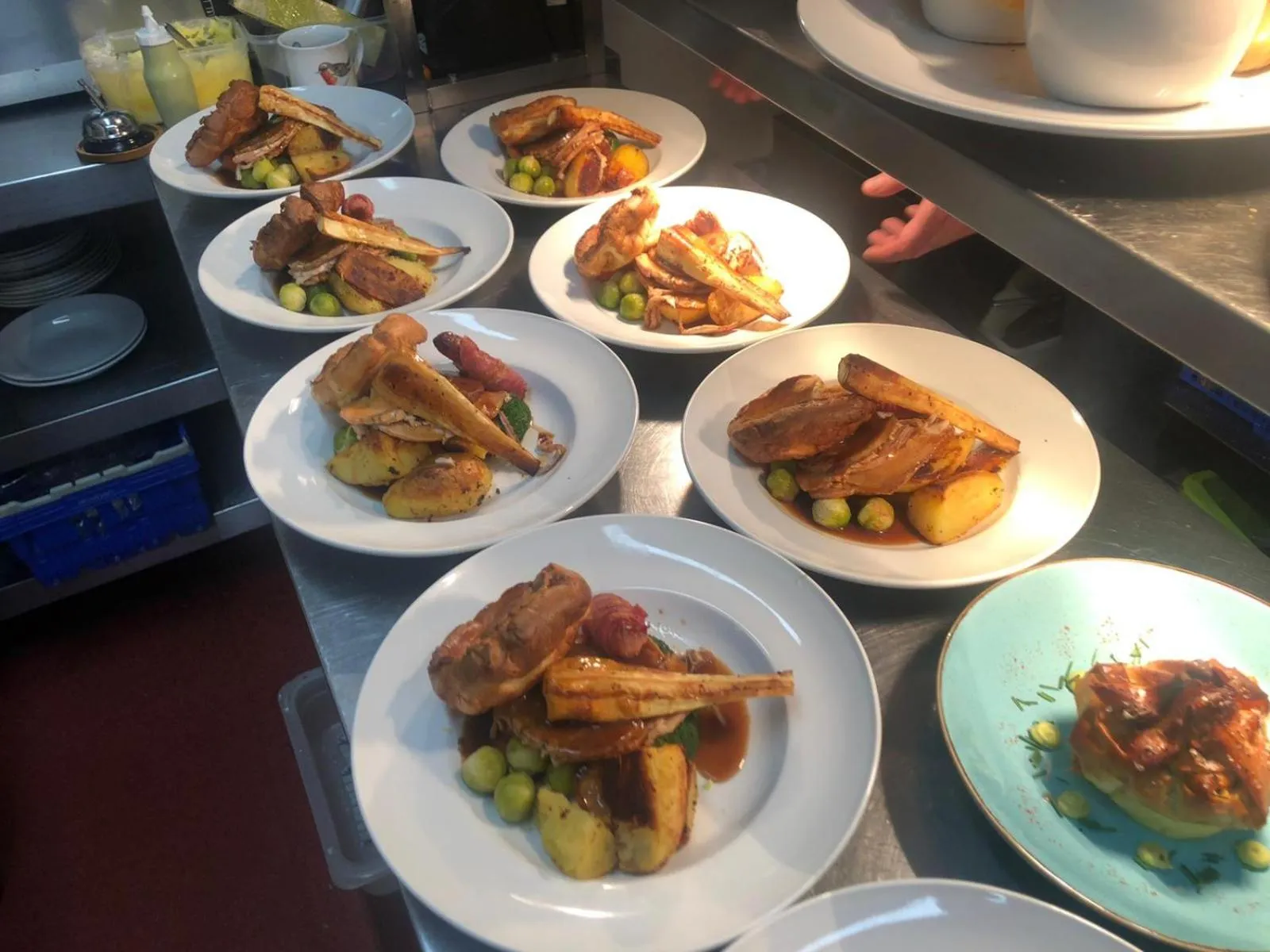 Food and drinks in The Farmers Boy Inn Guest House