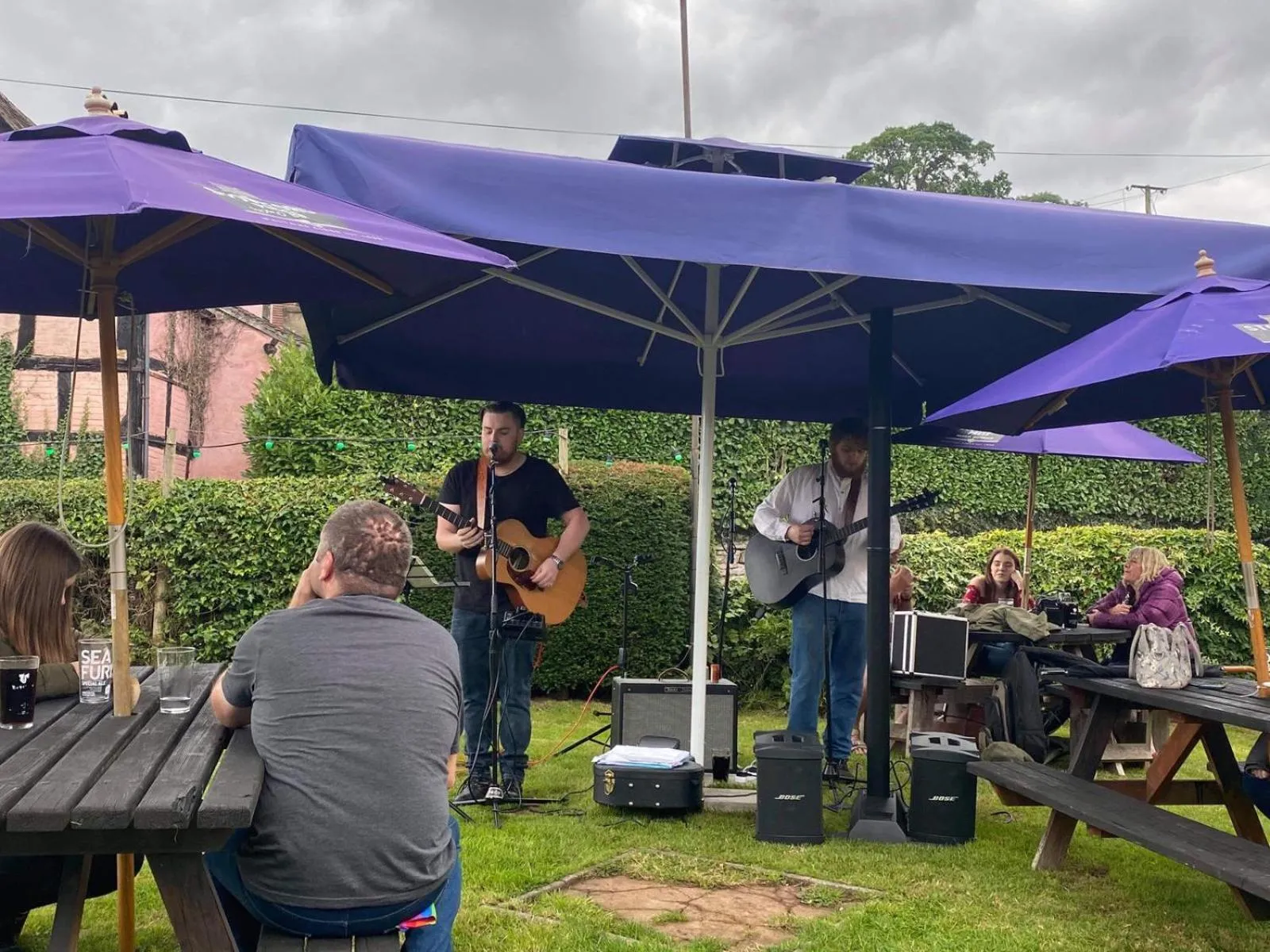 Garden in The Farmers Boy Inn Guest House