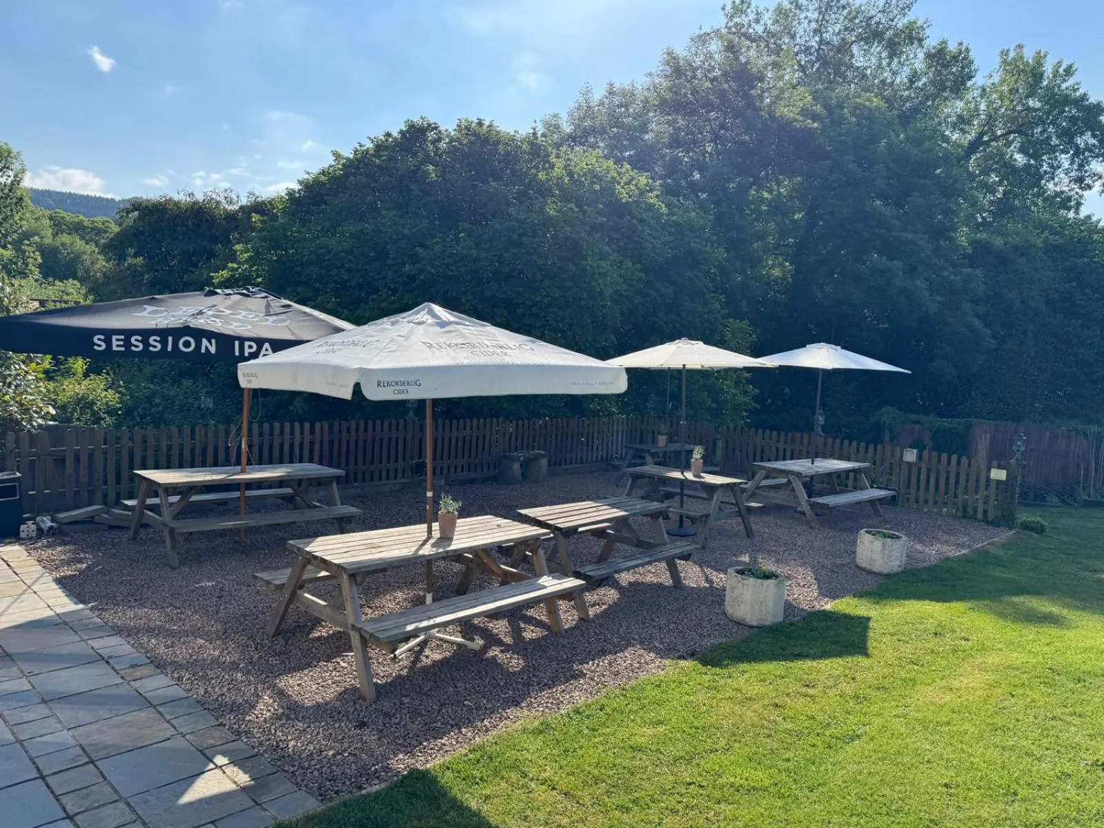 Garden in The Farmers Boy Inn Guest House