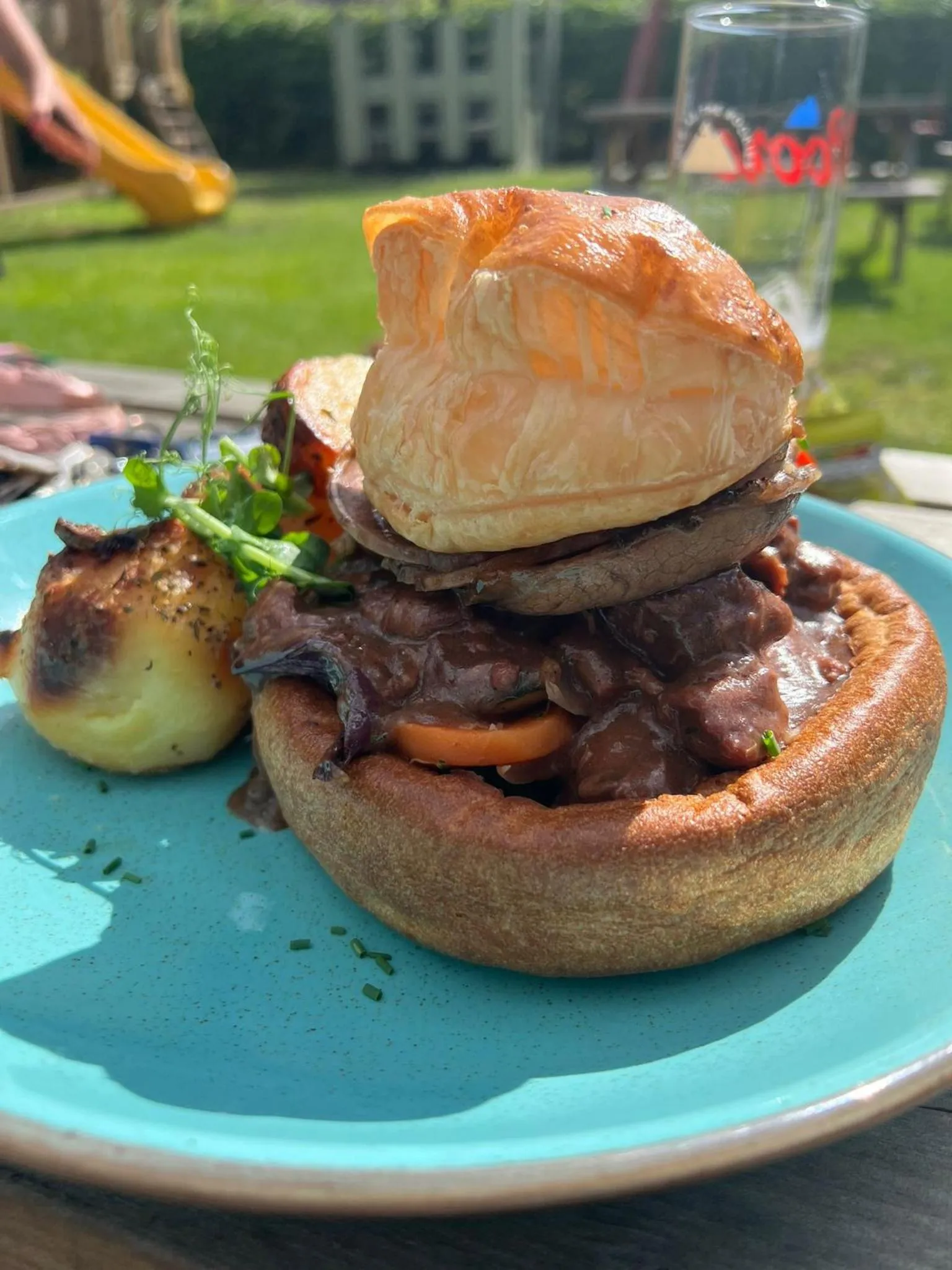 BBQ facilities in The Farmers Boy Inn Guest House