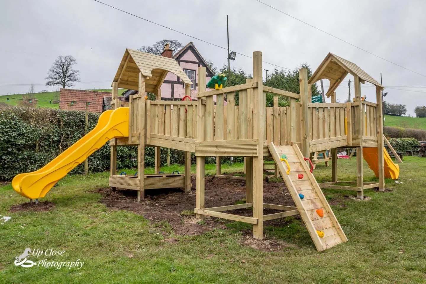 Children play ground in The Farmers Boy Inn Guest House