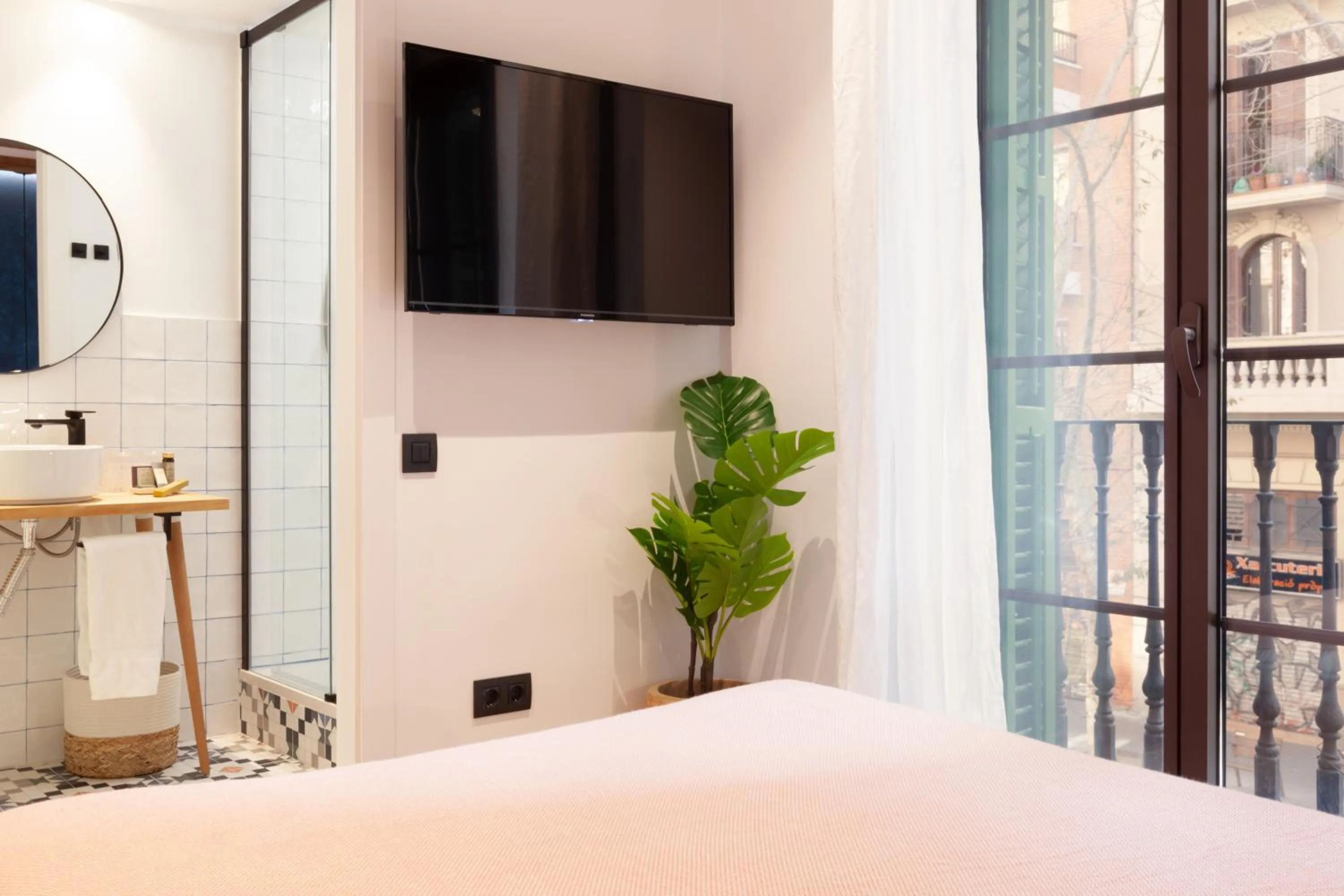 View (from property/room), Bed in Casa Vaganto