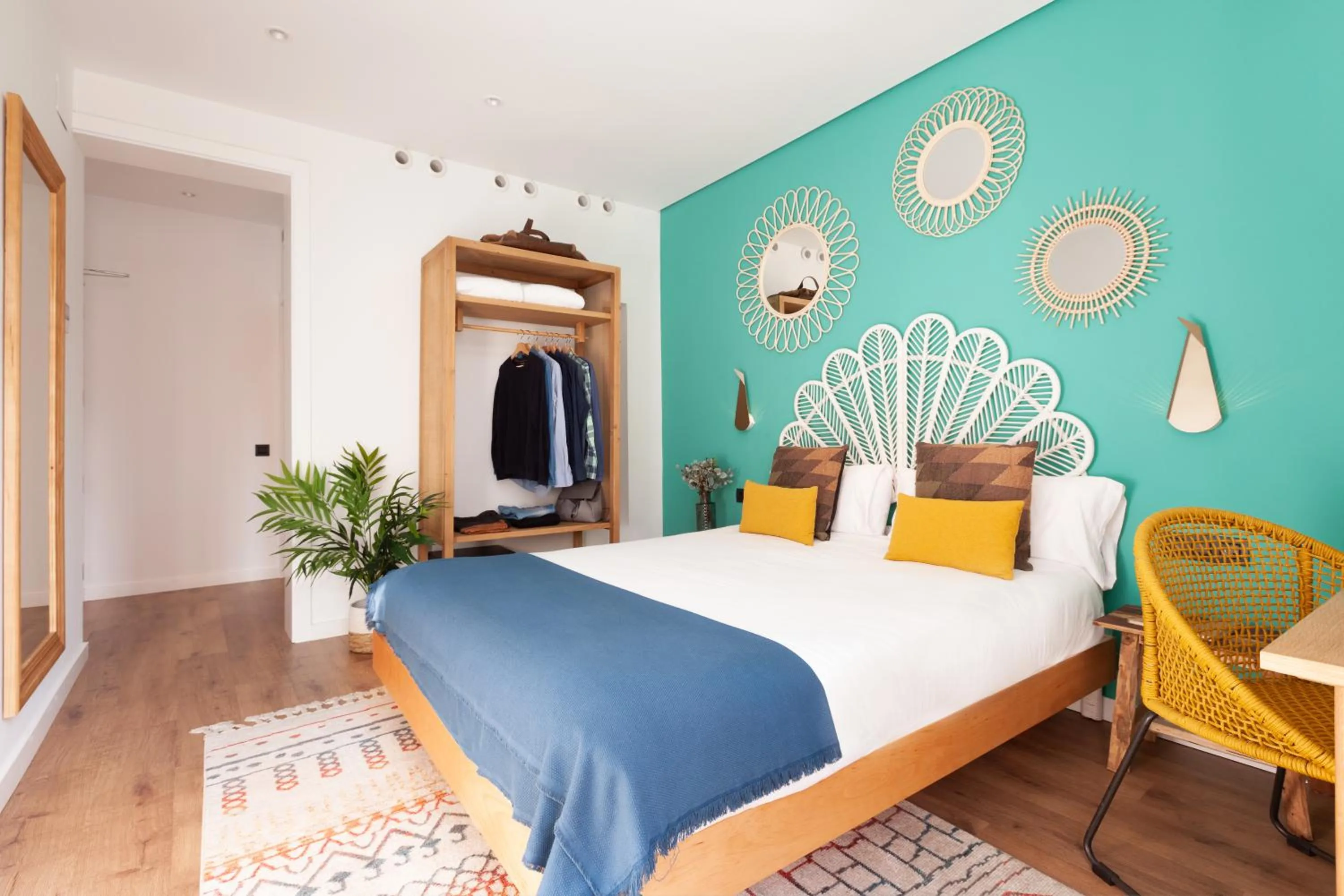 Bedroom, Bed in Casa Vaganto