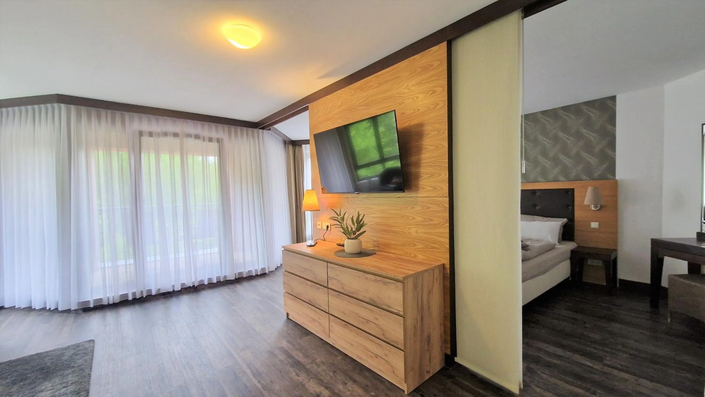 Photo of the whole room, Bed in Hotel Habichtstein