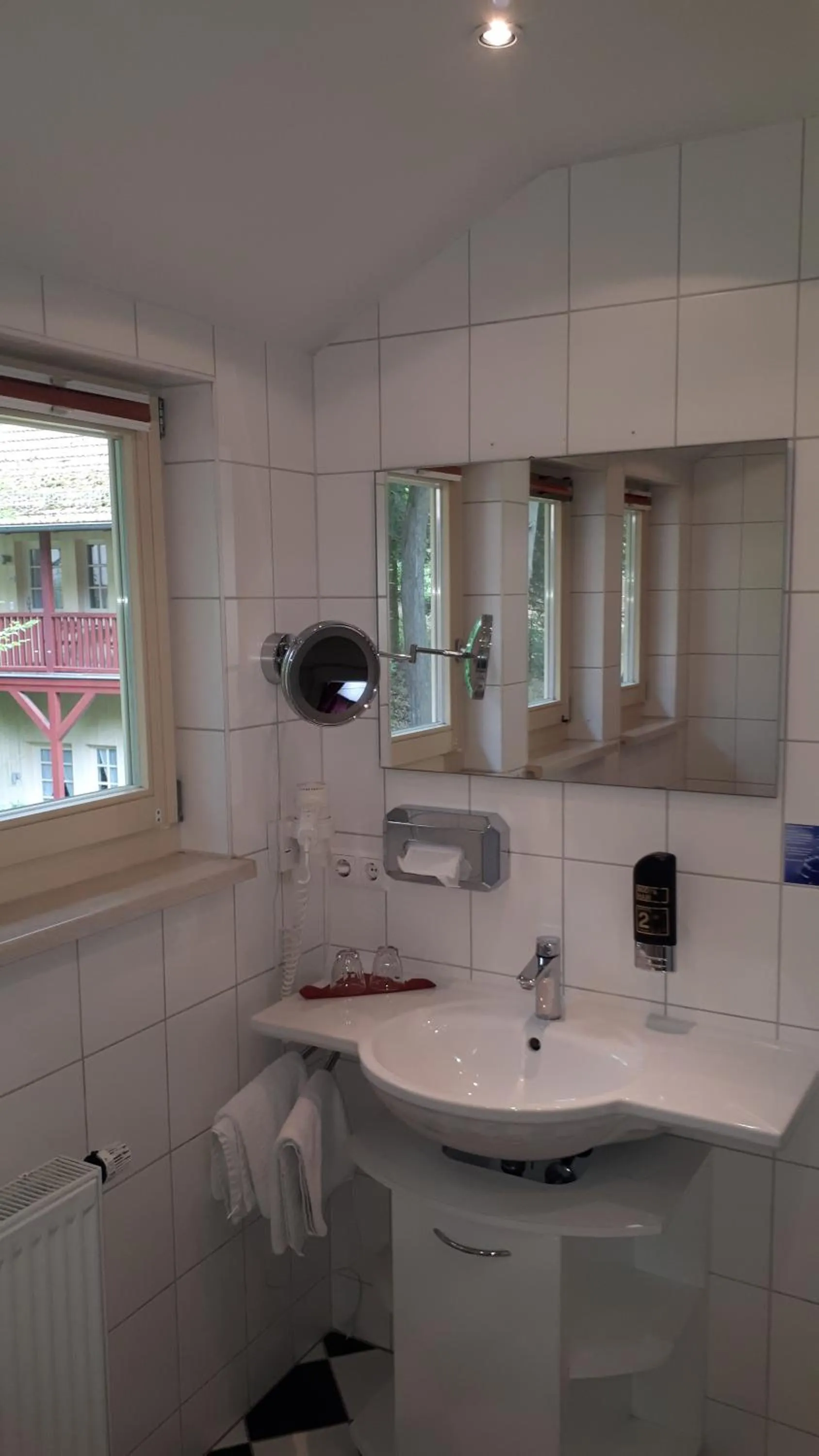 Bathroom in Hotel Habichtstein