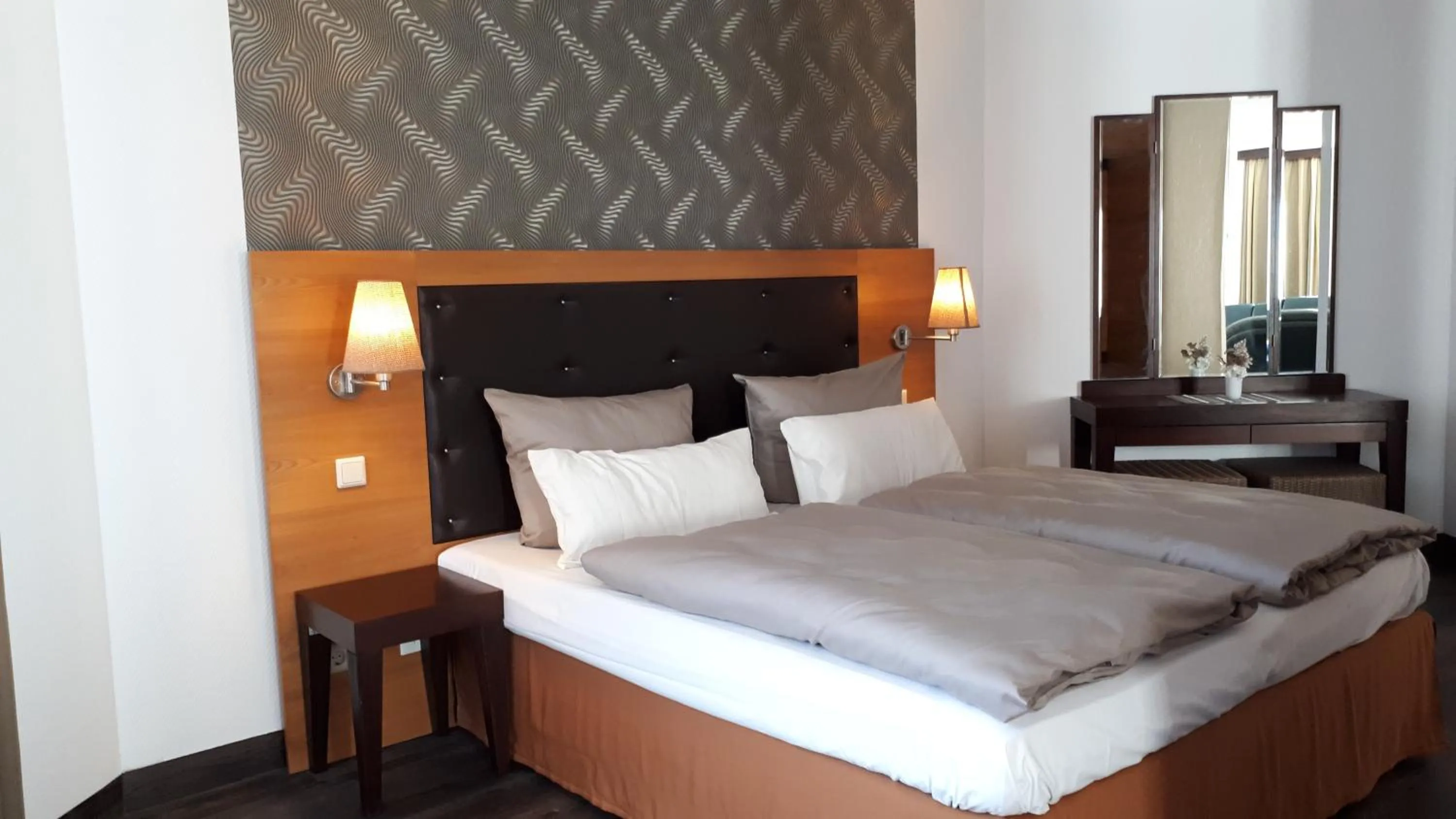 Photo of the whole room, Bed in Hotel Habichtstein