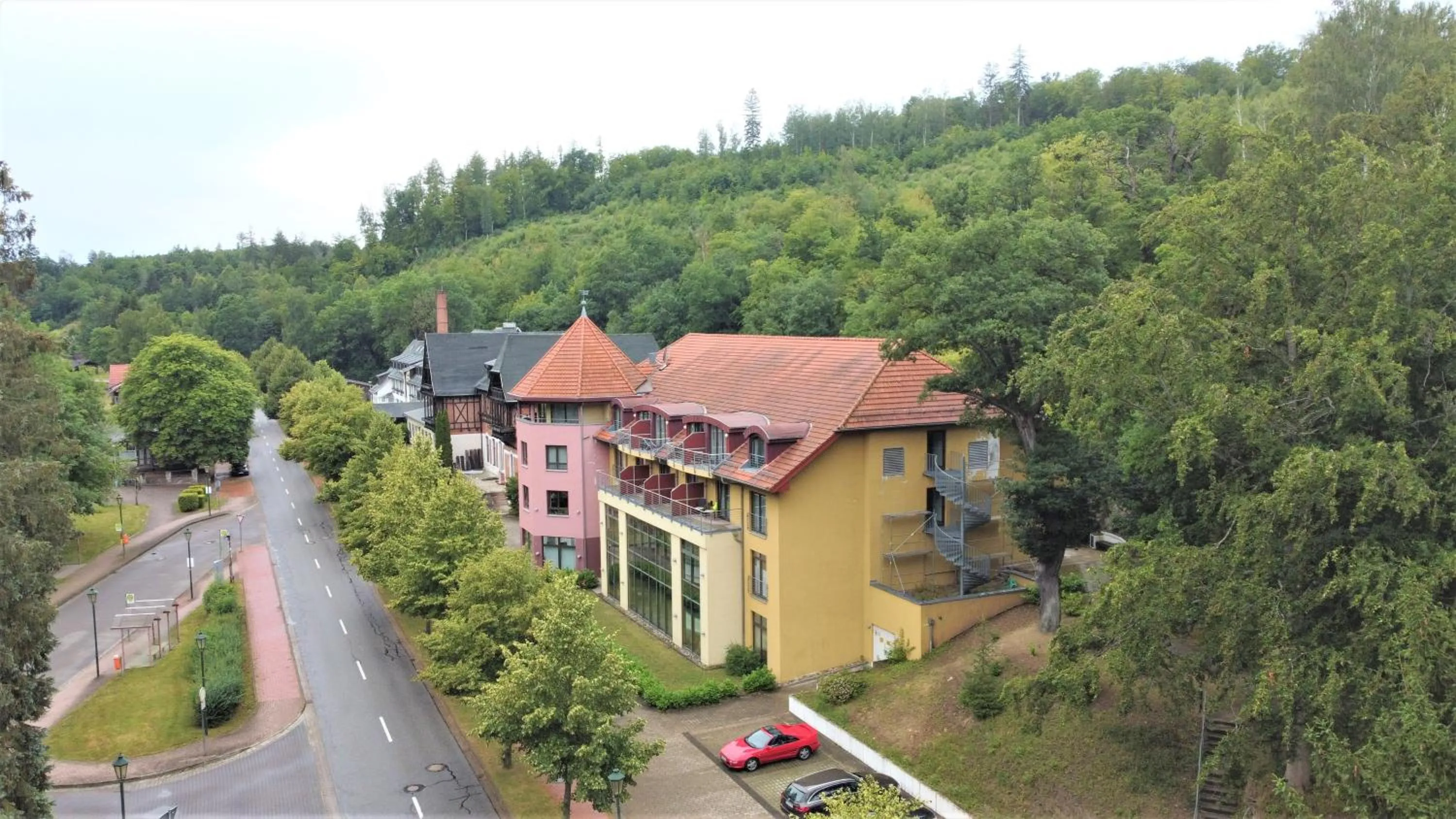 Property building in Hotel Habichtstein