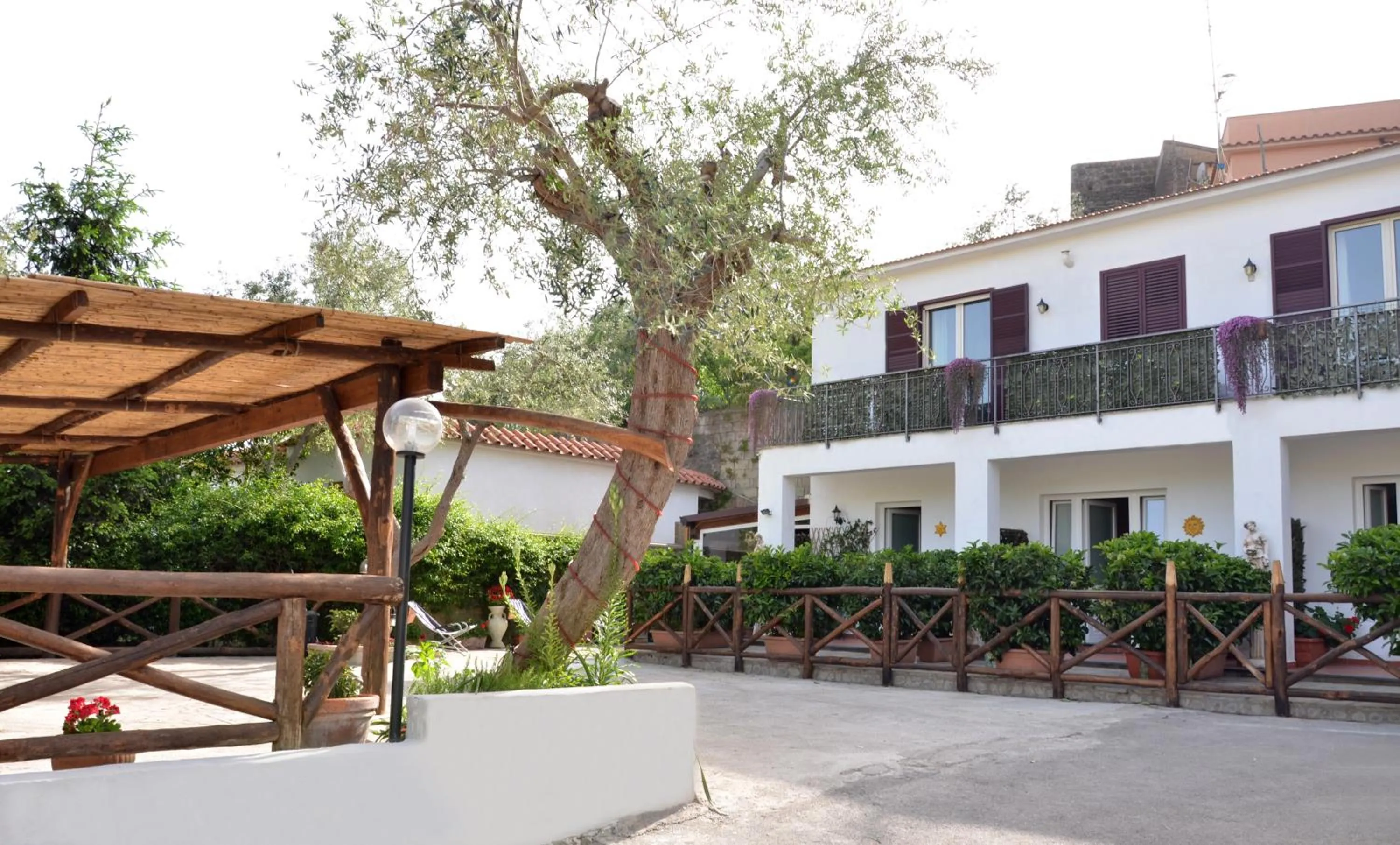 Garden view in Il Cottage B&B