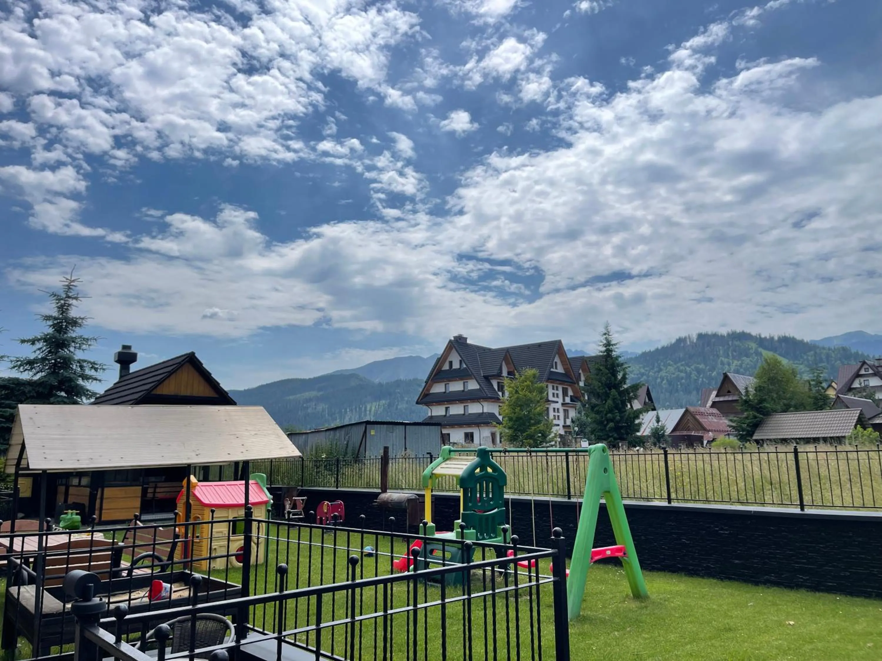 Children play ground in Apartamenty Viva Tatry