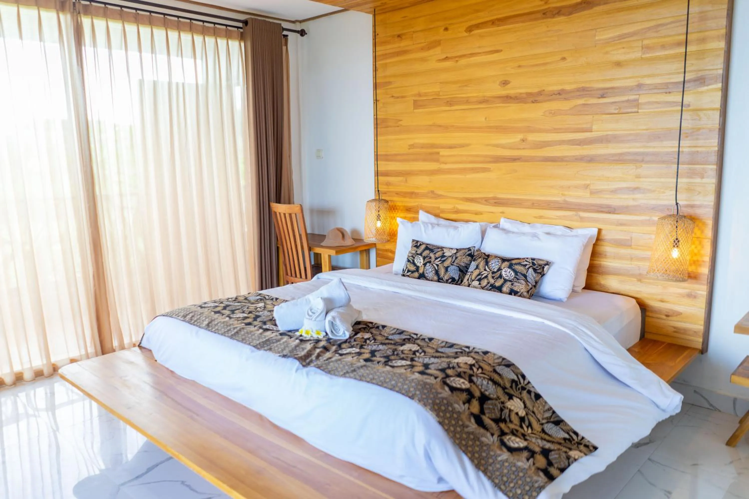 Bed in West Break Bali - Medewi