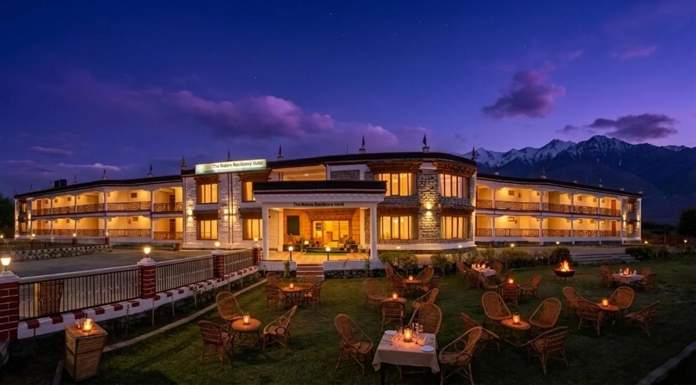 Property building in The Nature Residency - A Riverside Resort in Leh