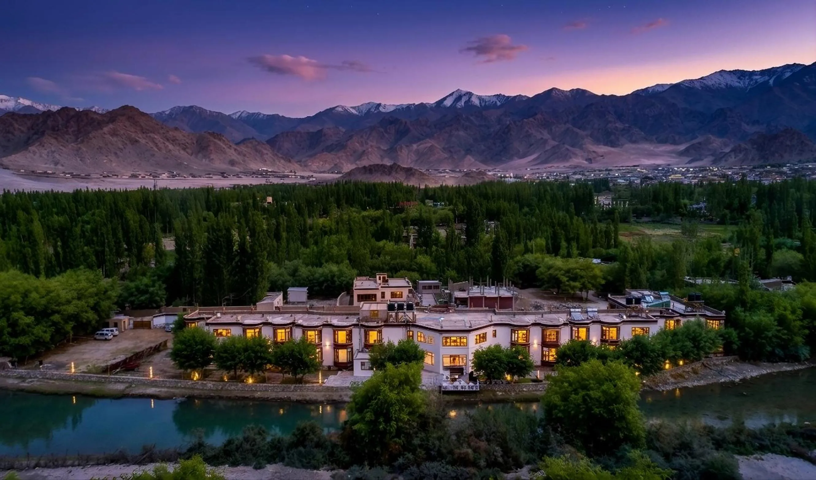 View (from property/room) in The Nature Residency - A Riverside Resort in Leh