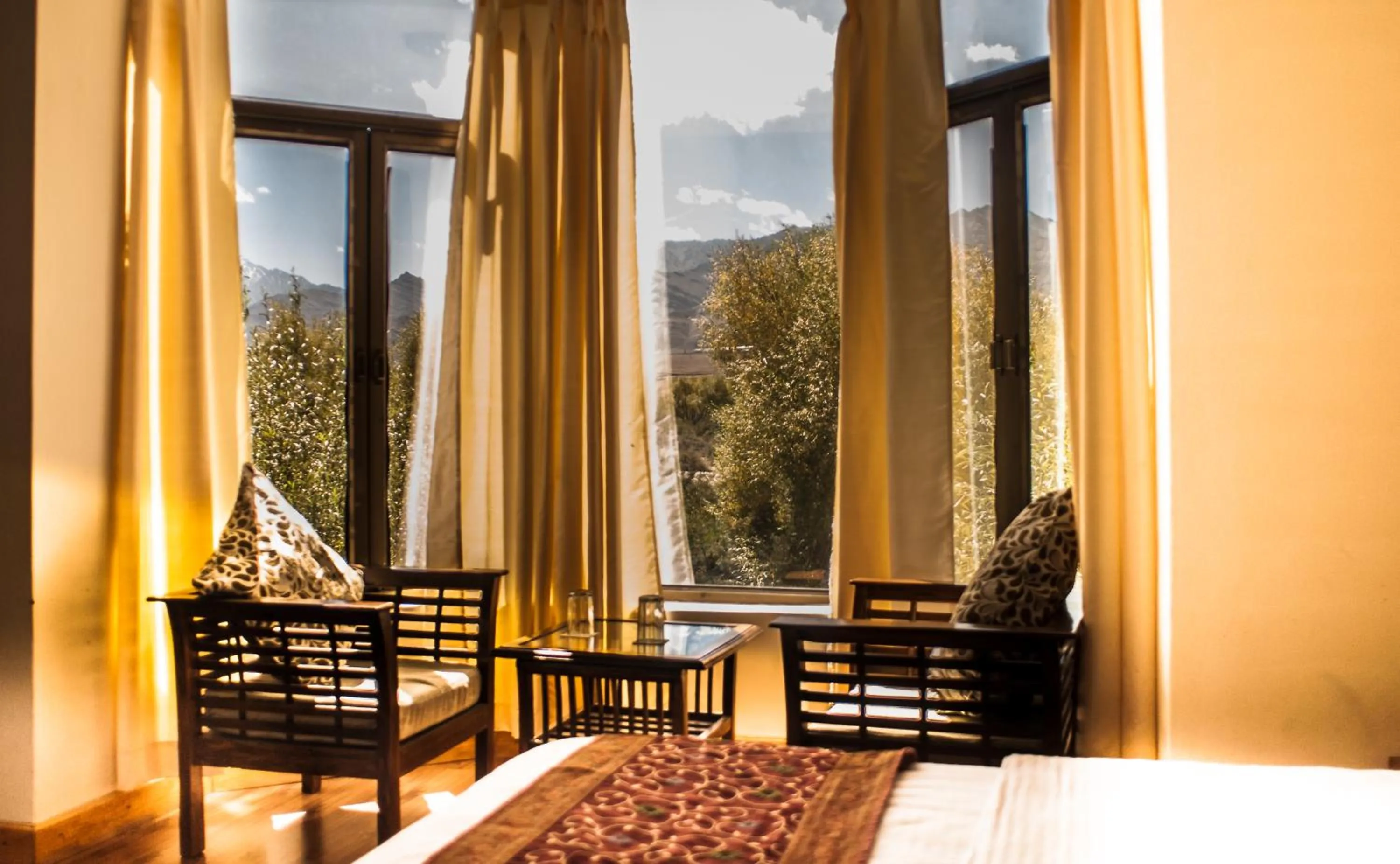 View (from property/room) in The Nature Residency - A Riverside Resort in Leh