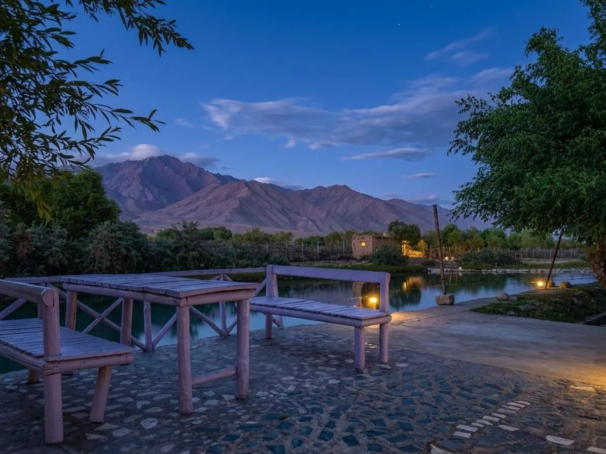 View (from property/room) in The Nature Residency - A Riverside Resort in Leh