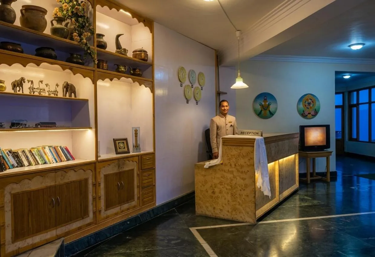 Lobby or reception in The Nature Residency - A Riverside Resort in Leh