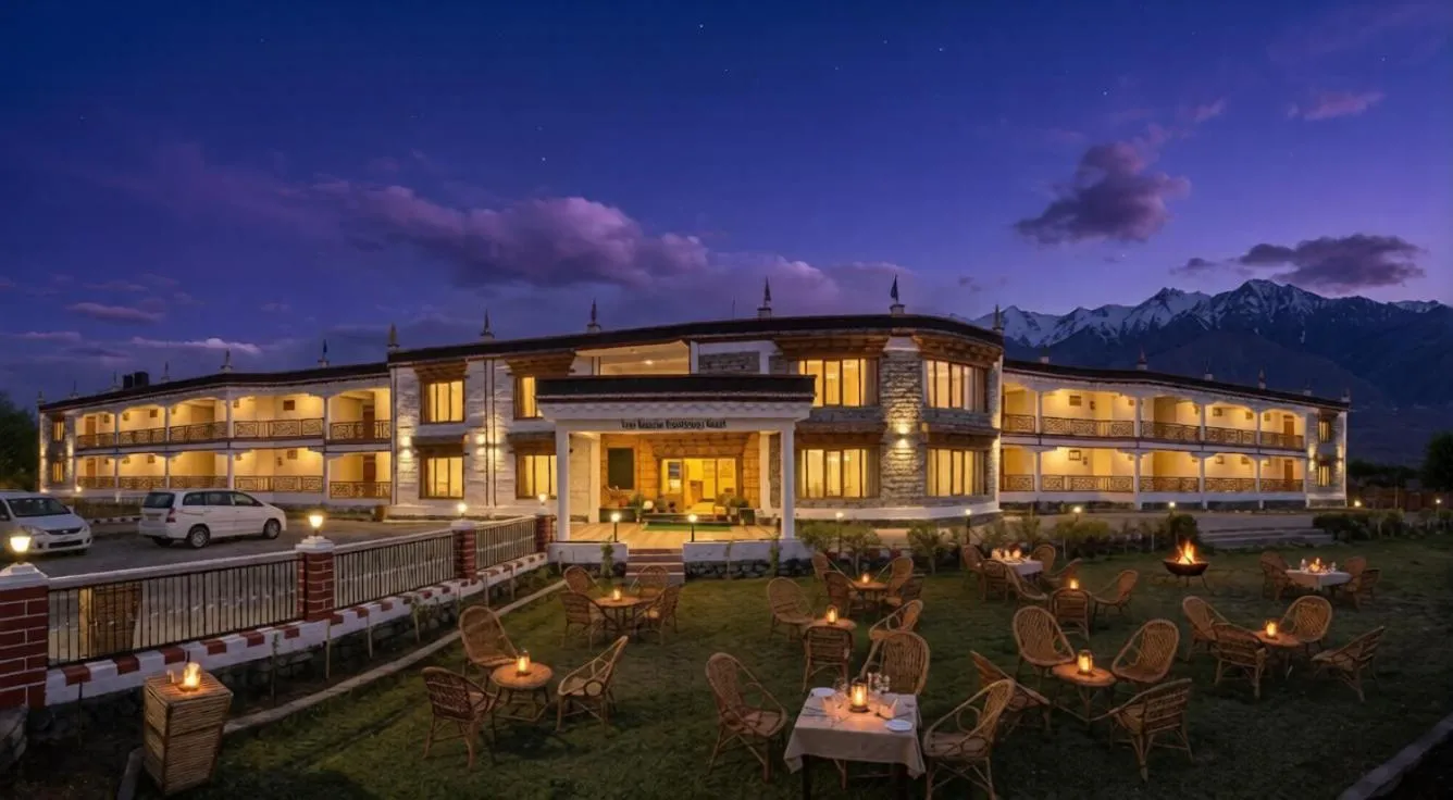 Property building in The Nature Residency - A Riverside Resort in Leh