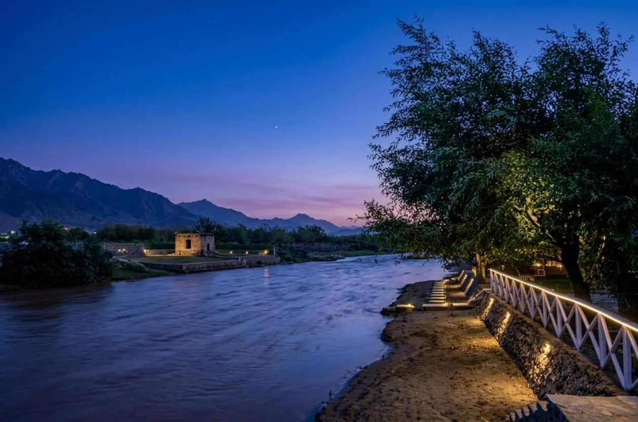 View (from property/room) in The Nature Residency - A Riverside Resort in Leh