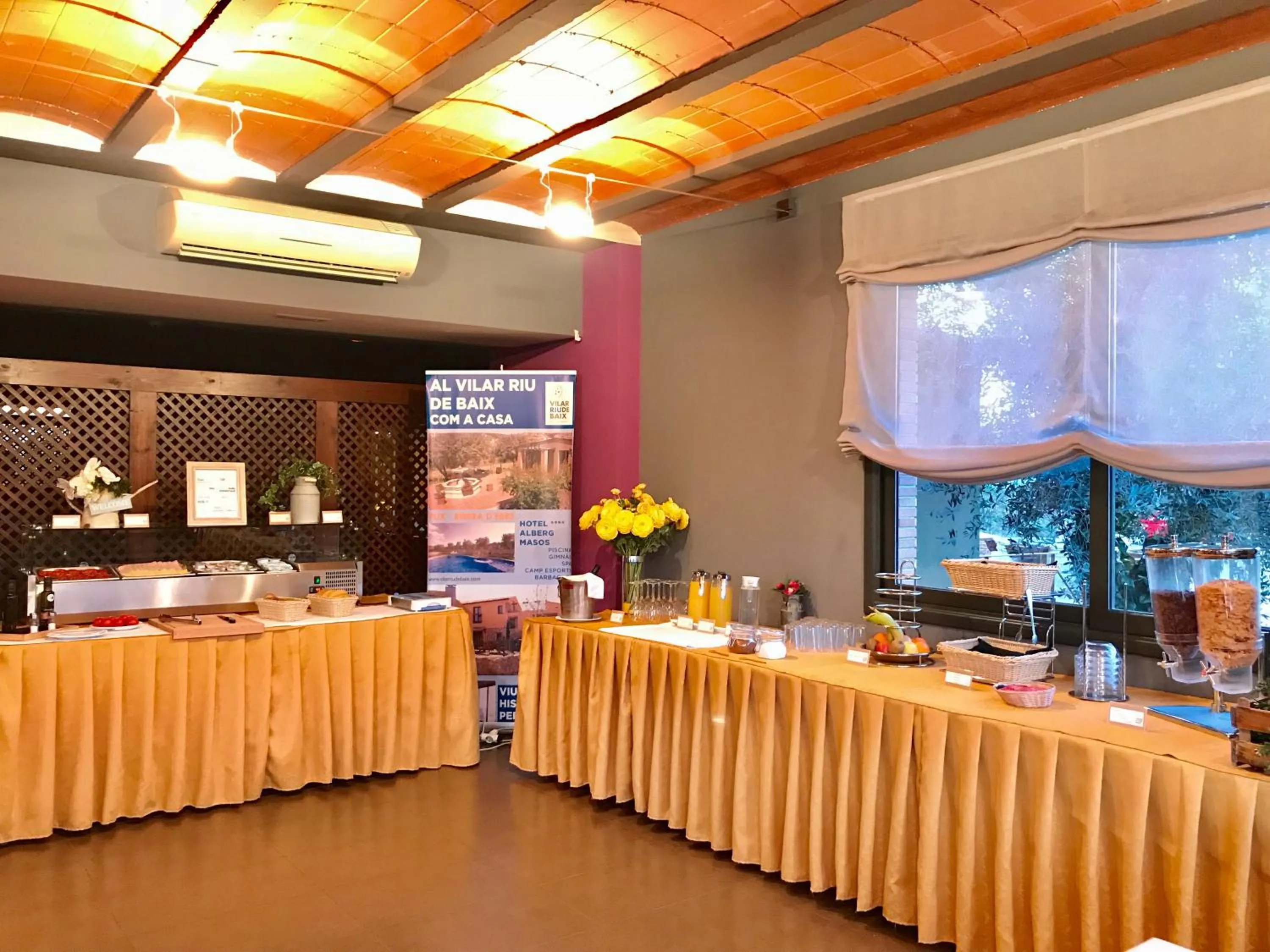 Breakfast in Hotel Vilar Riu de Baix