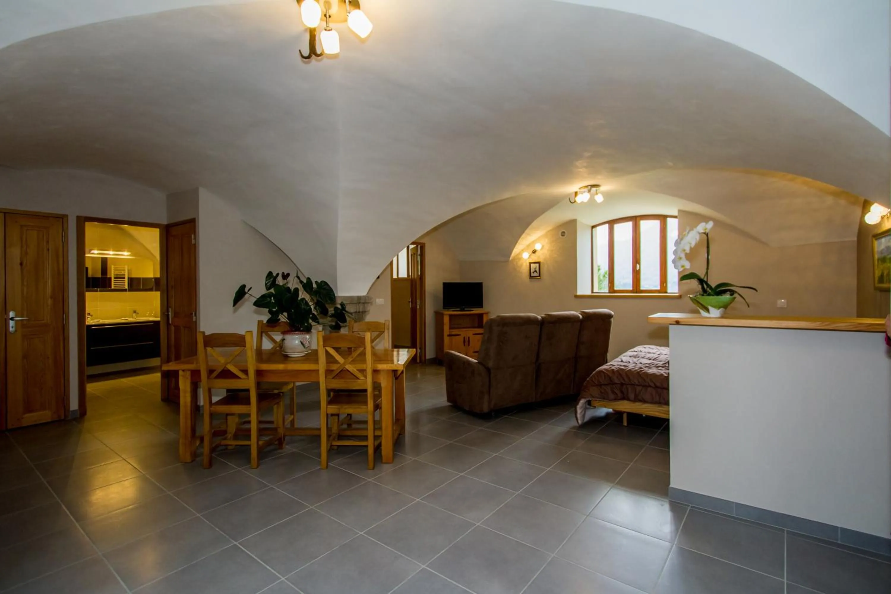 Bed in Chambres d'hotes Les Clarines