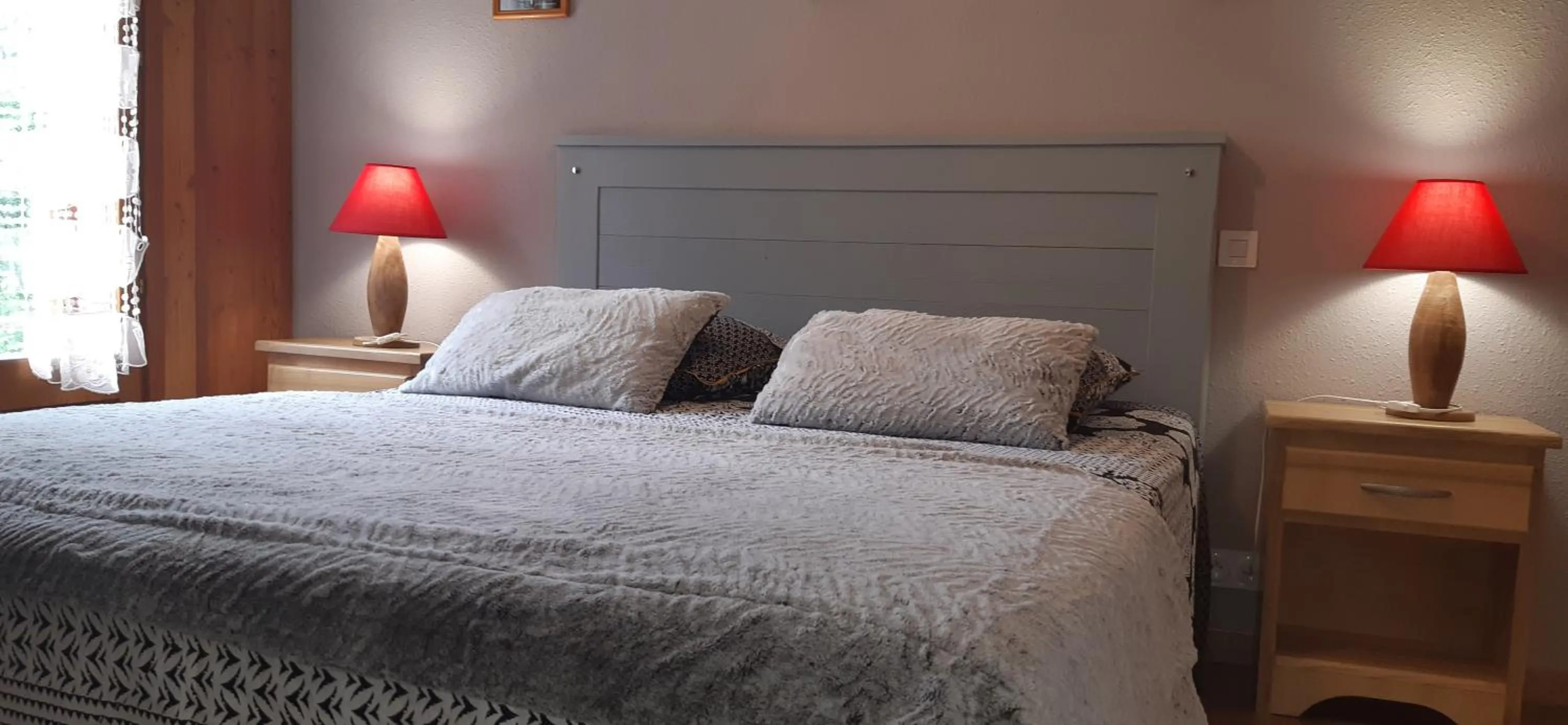 Bed in Chambres d'hotes Les Clarines