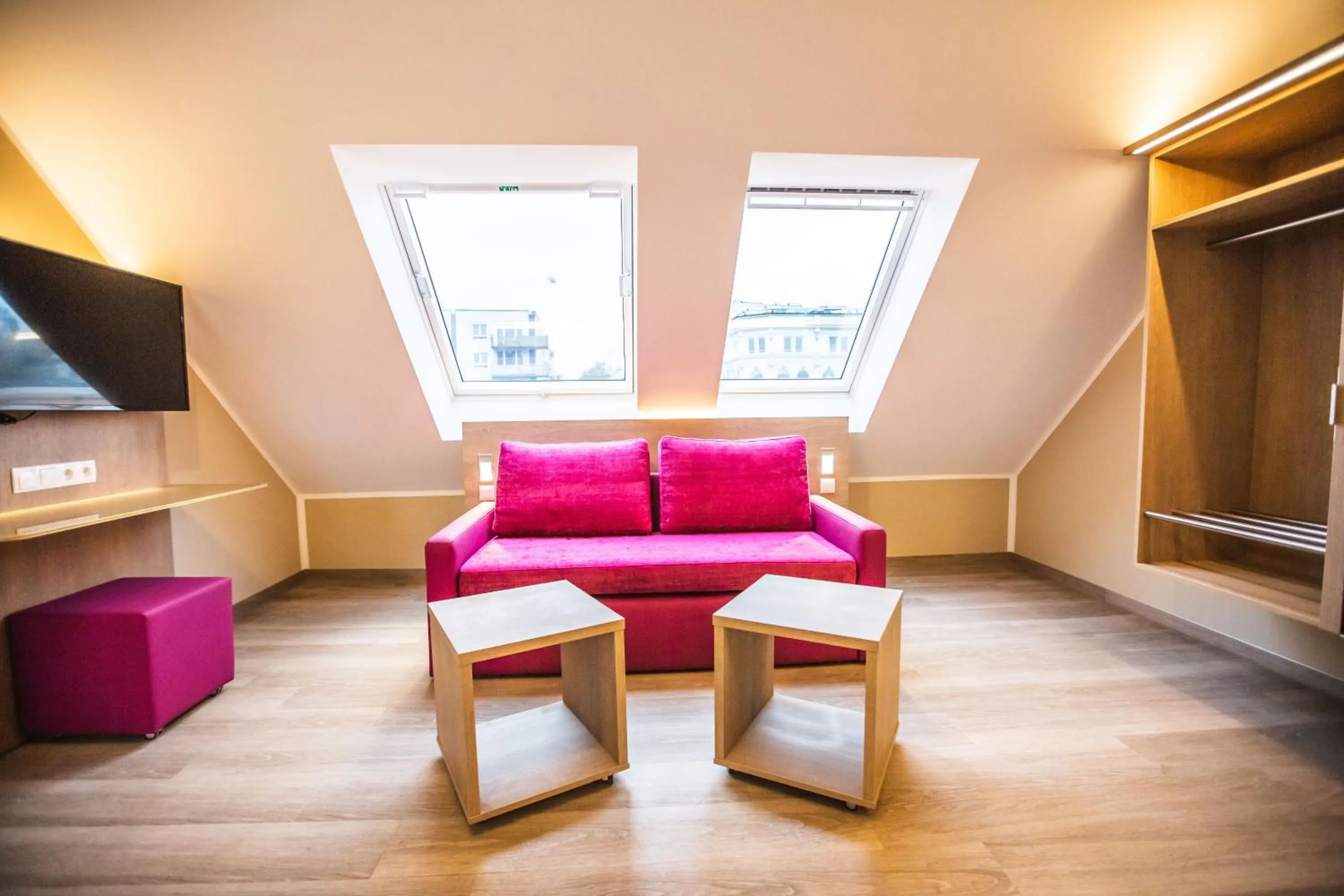 Decorative detail in Hotel Luckys Inn