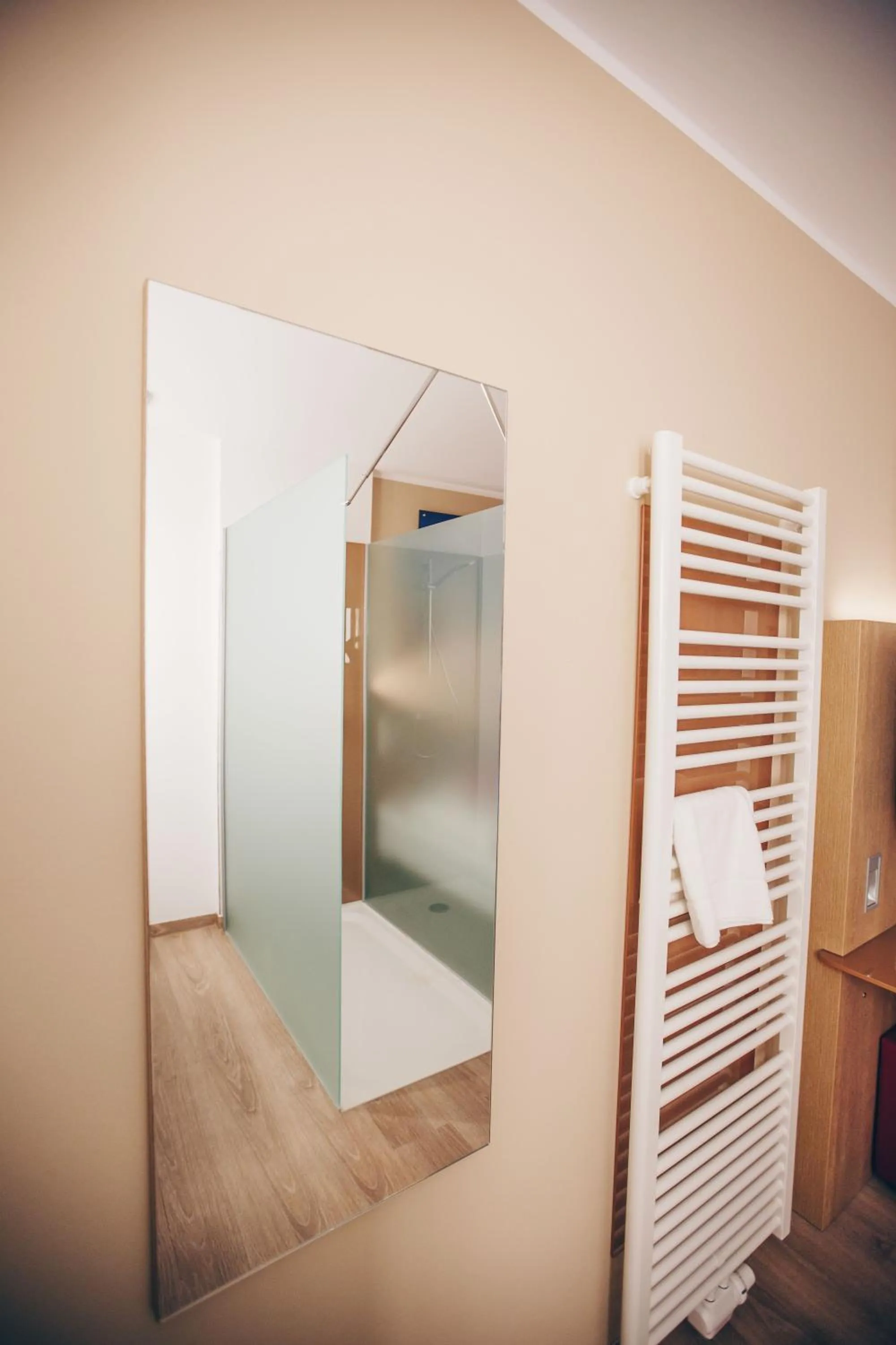 Bathroom in Hotel Luckys Inn