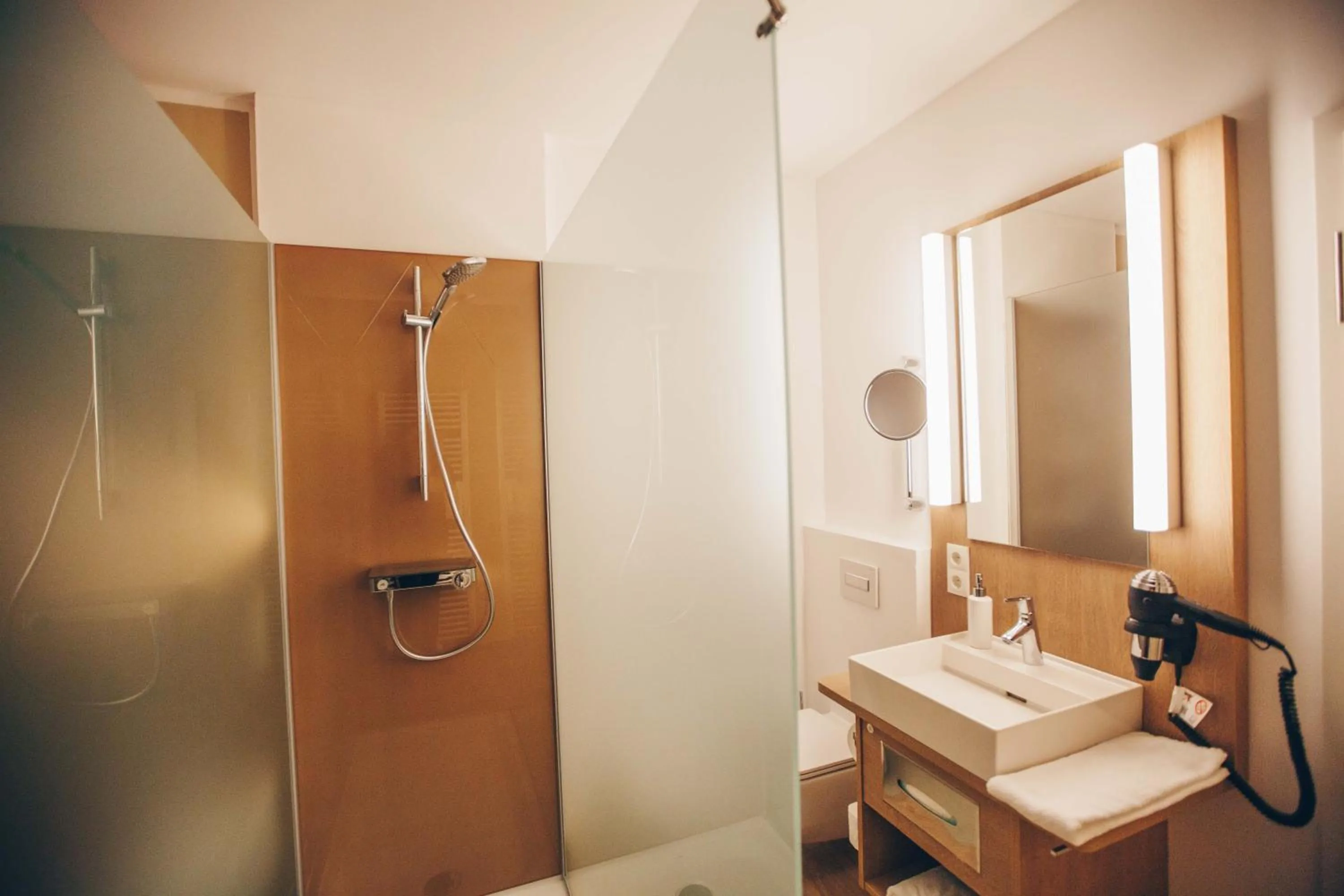 Bathroom in Hotel Luckys Inn