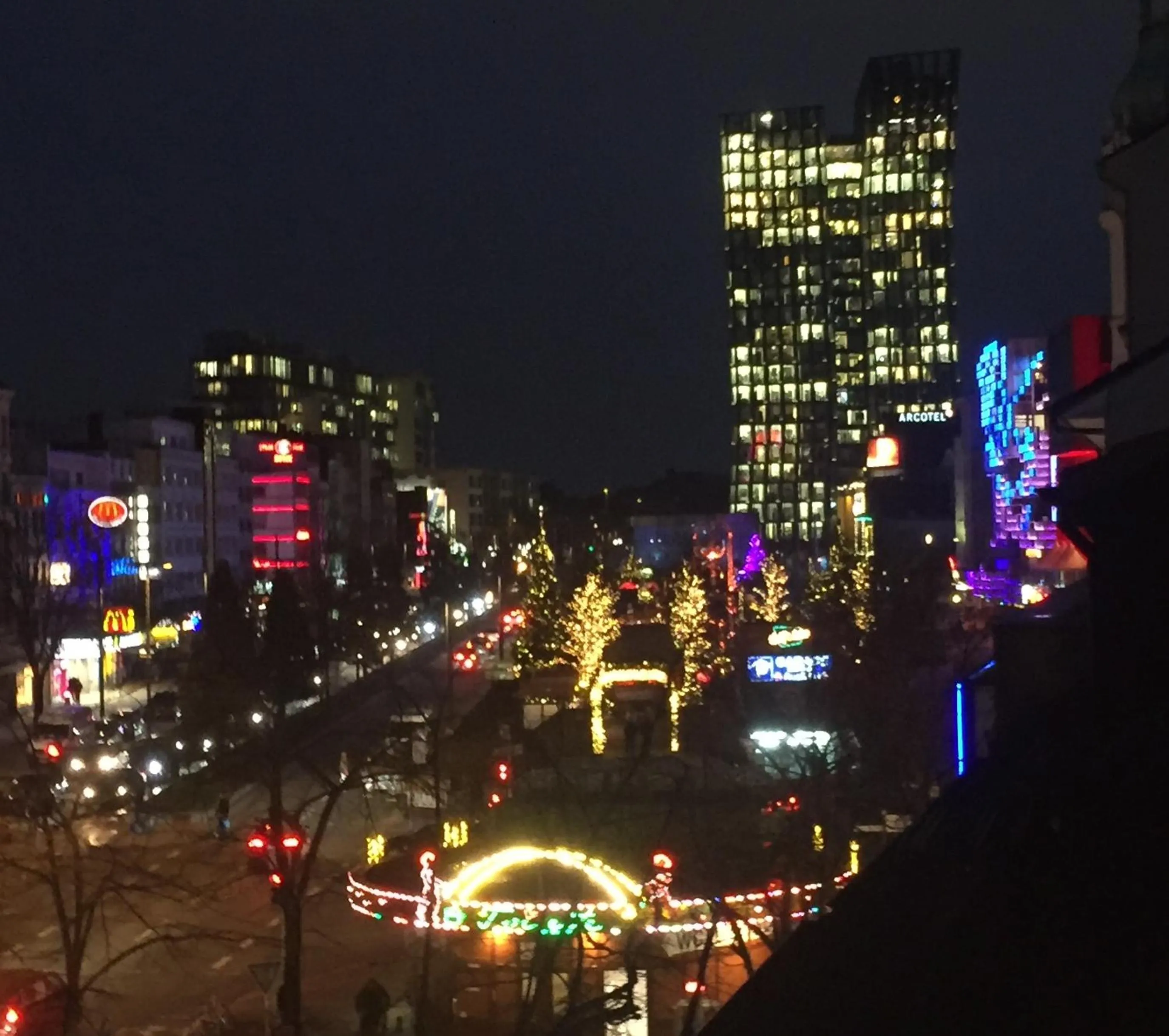 View (from property/room) in Hotel Luckys Inn