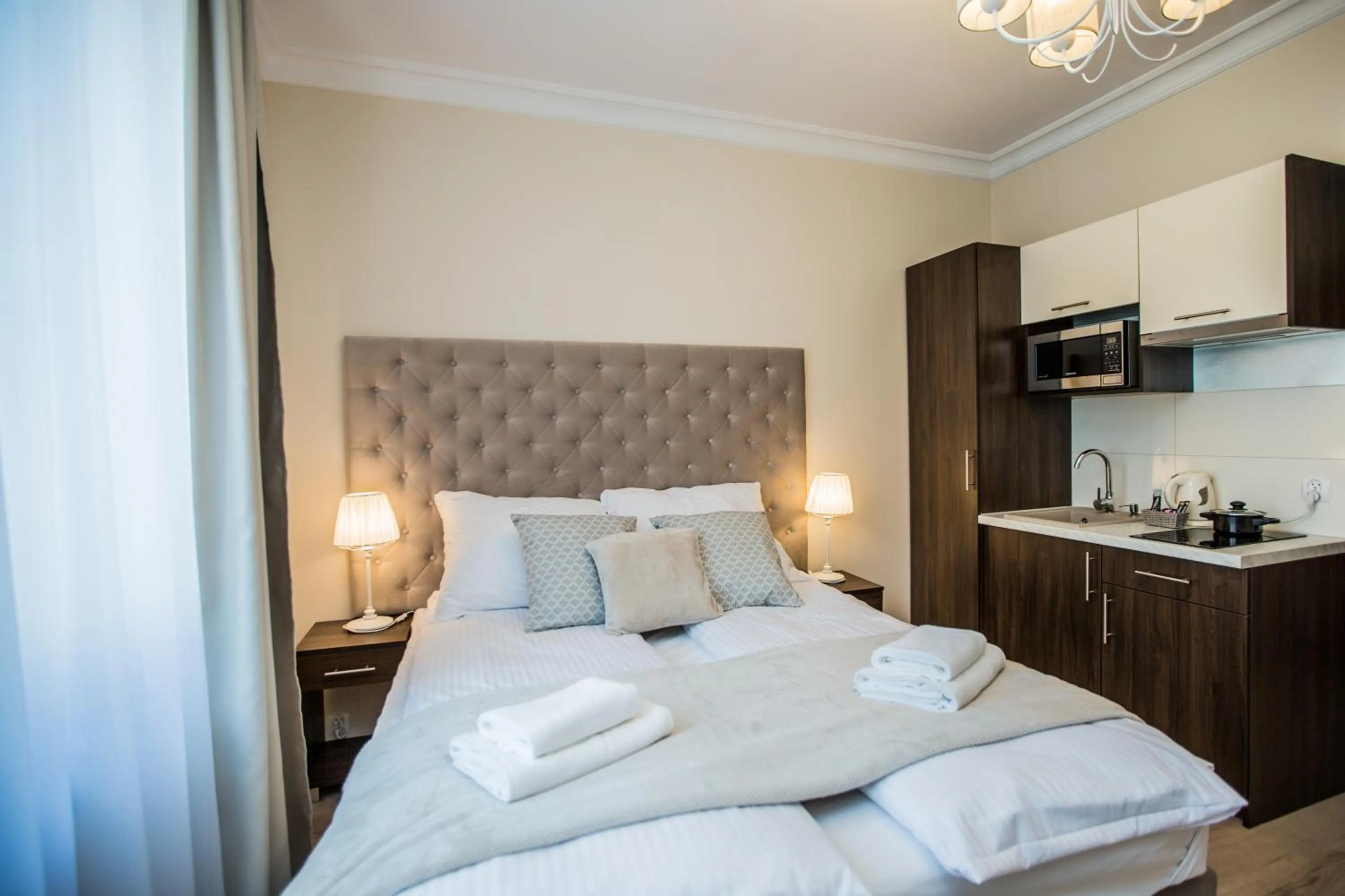 Bed in Villa Baltica